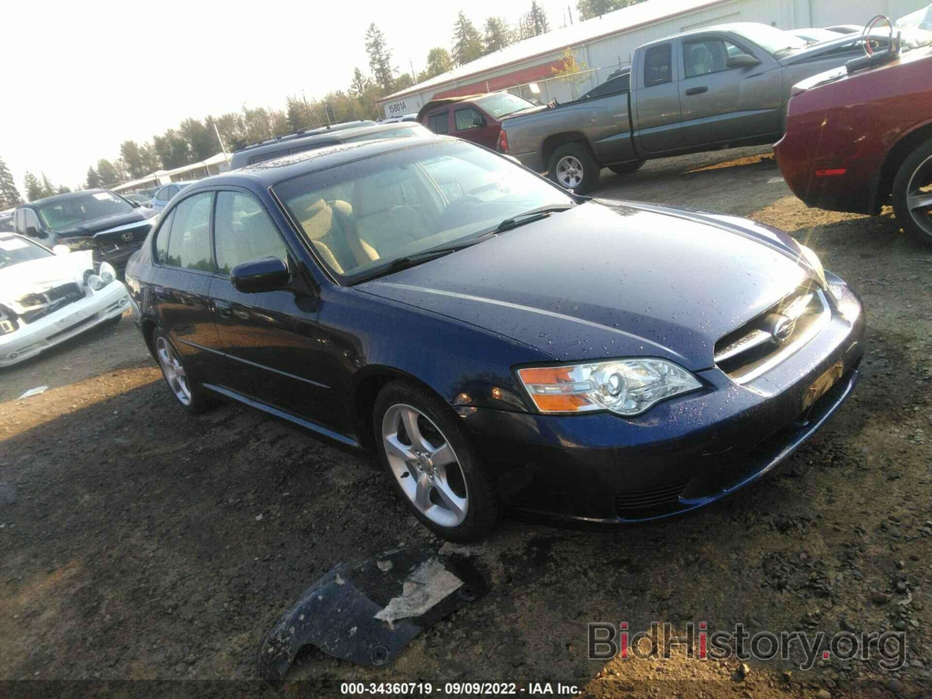 Photo 4S3BL616977214945 - SUBARU LEGACY SEDAN 2007