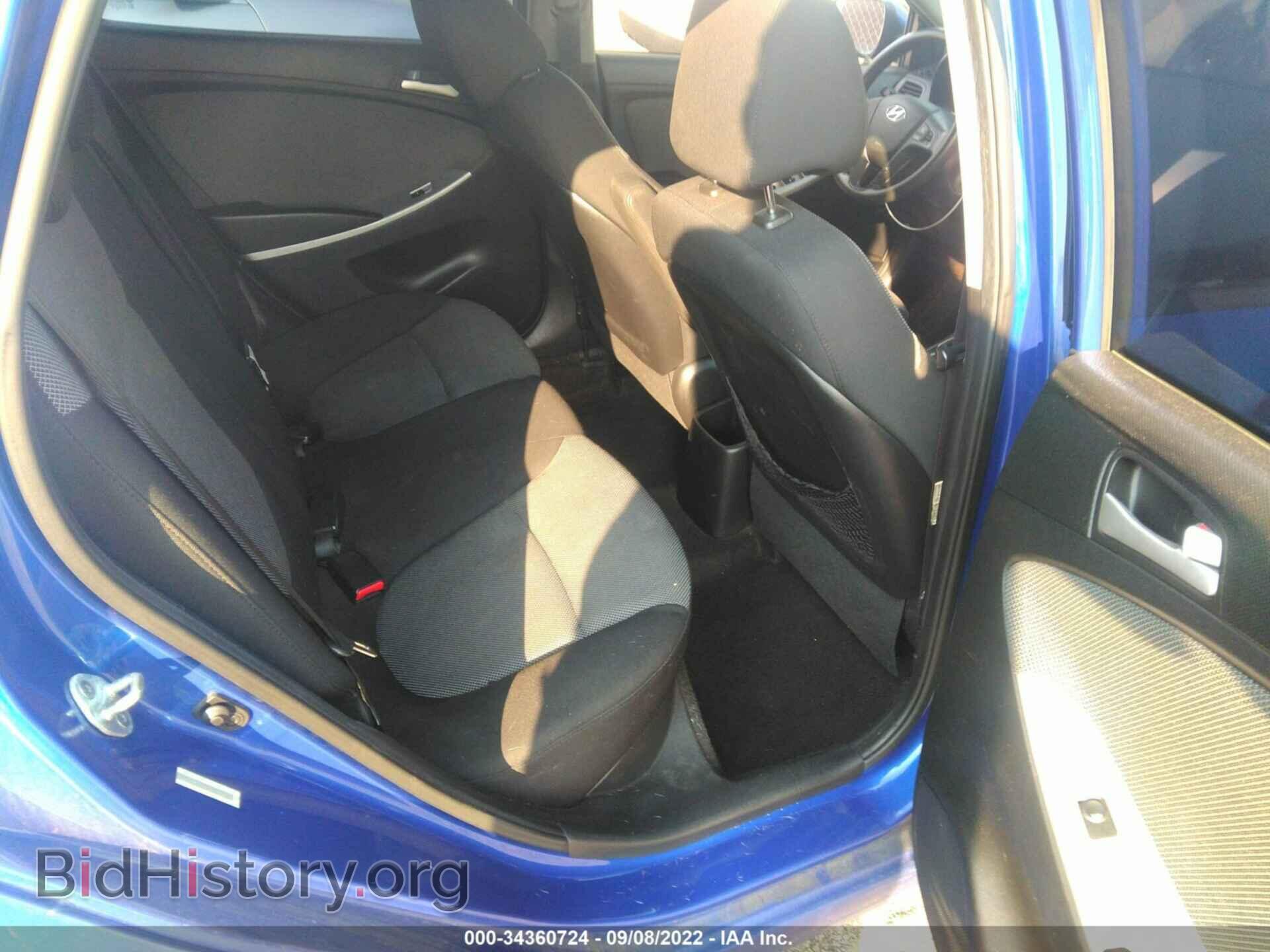 2013 HYUNDAI ACCENT - VIN: KMHCT5AE9DU061014 - Фото 8