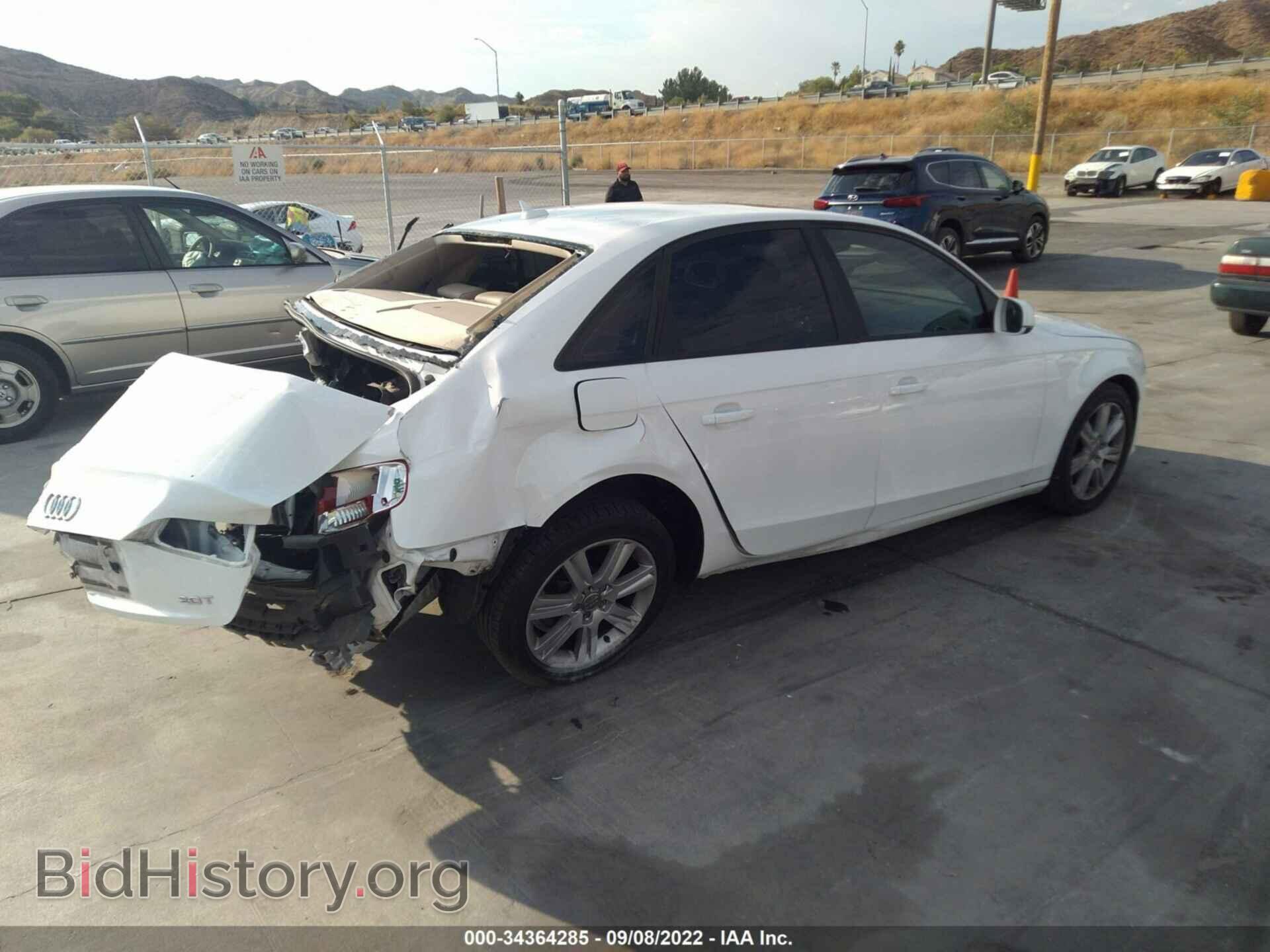 2010 AUDI A4 - VIN: WAUAFAFL4AN053165 - Фото 4
