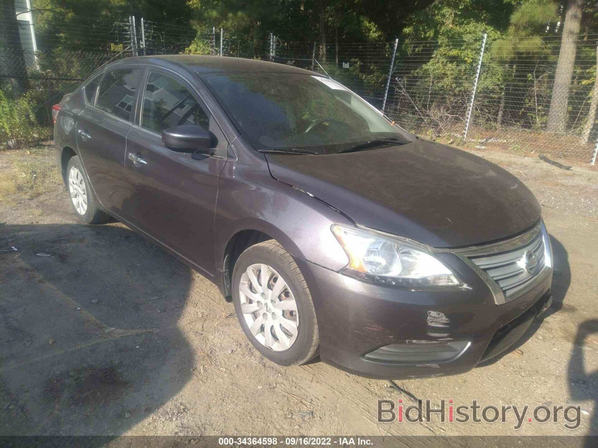 Photo 3N1AB7AP3EL673932 - NISSAN SENTRA 2014