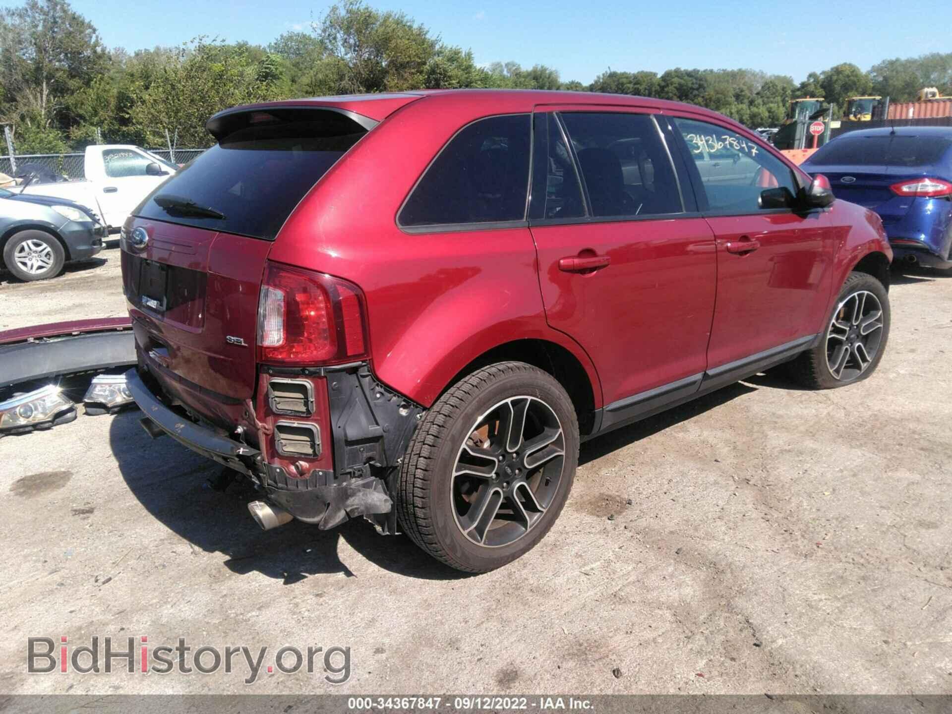 2014 FORD EDGE - VIN: 2FMDK3JC6EBB81421 - Фото 4
