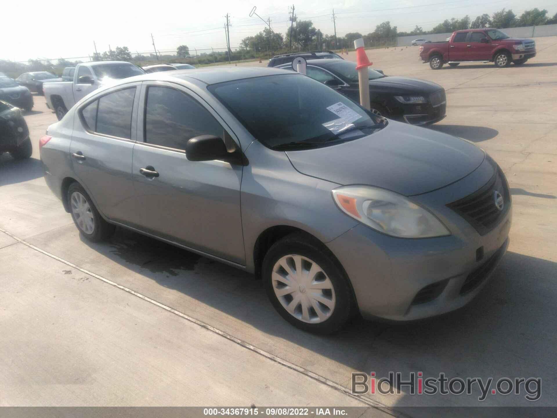 Фотография 3N1CN7AP5CL932241 - NISSAN VERSA 2012