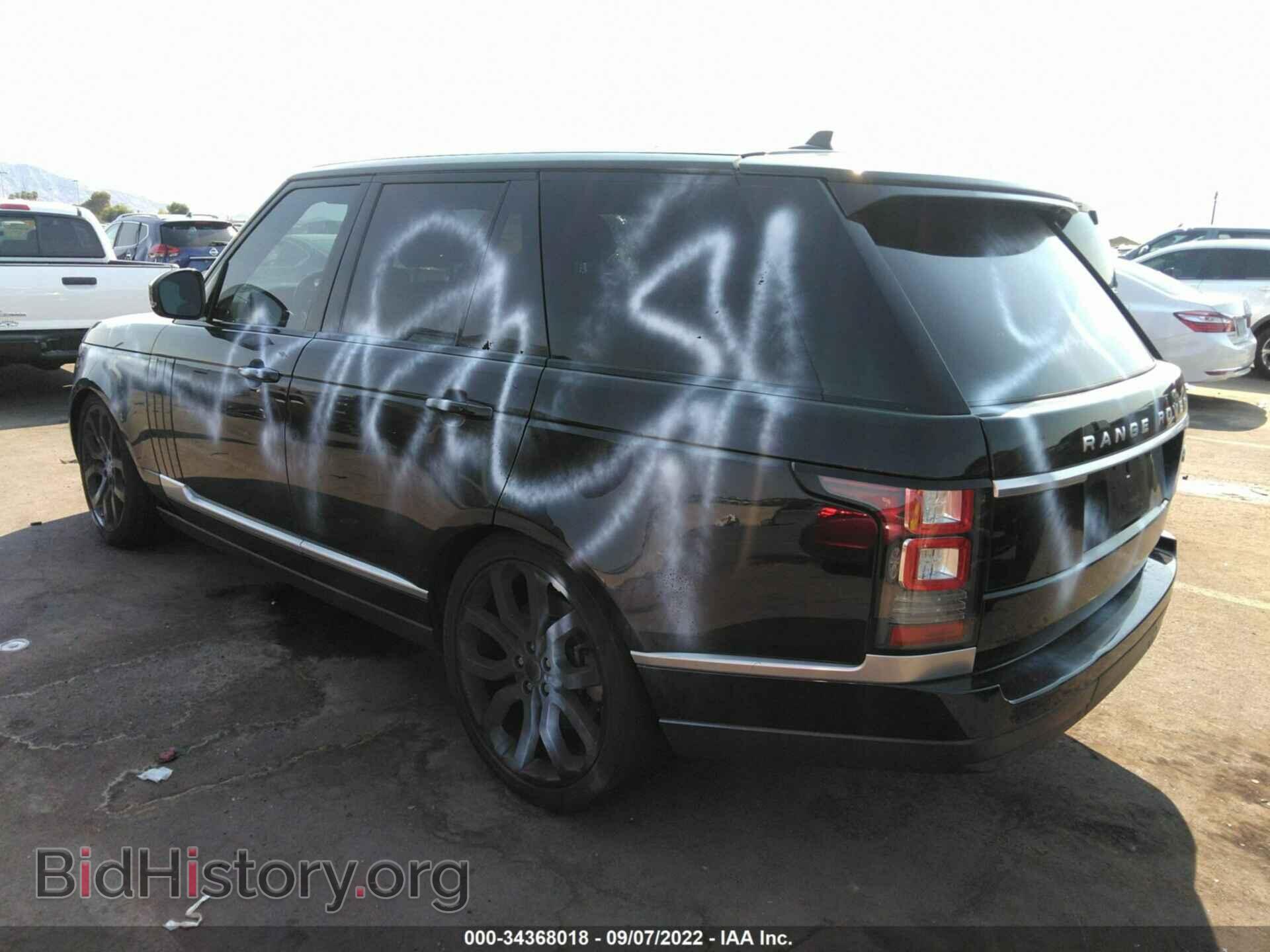 2016 LAND ROVER RANGE ROVER - VIN: SALGS2PF3GA310042 - Фото 3