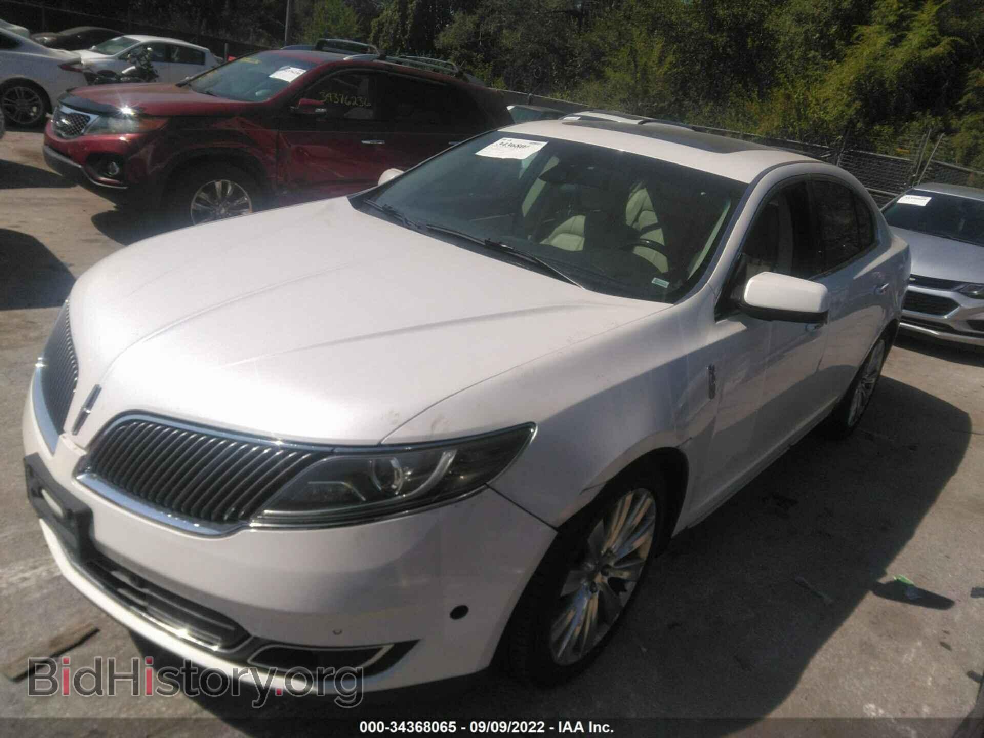 2013 LINCOLN MKS - VIN: 1LNHL9FT2DG615805 - Фото 2