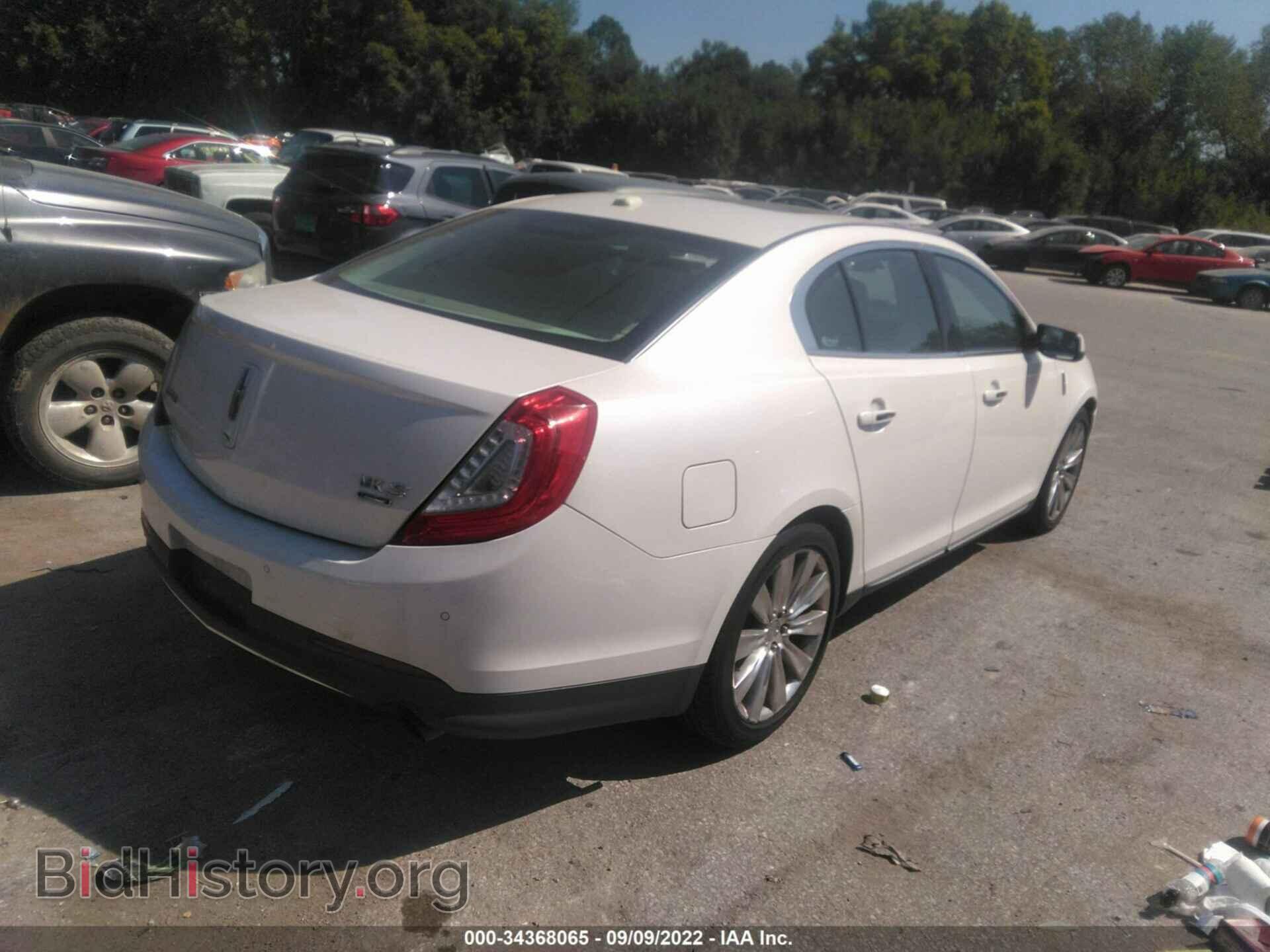 2013 LINCOLN MKS - VIN: 1LNHL9FT2DG615805 - Фото 4