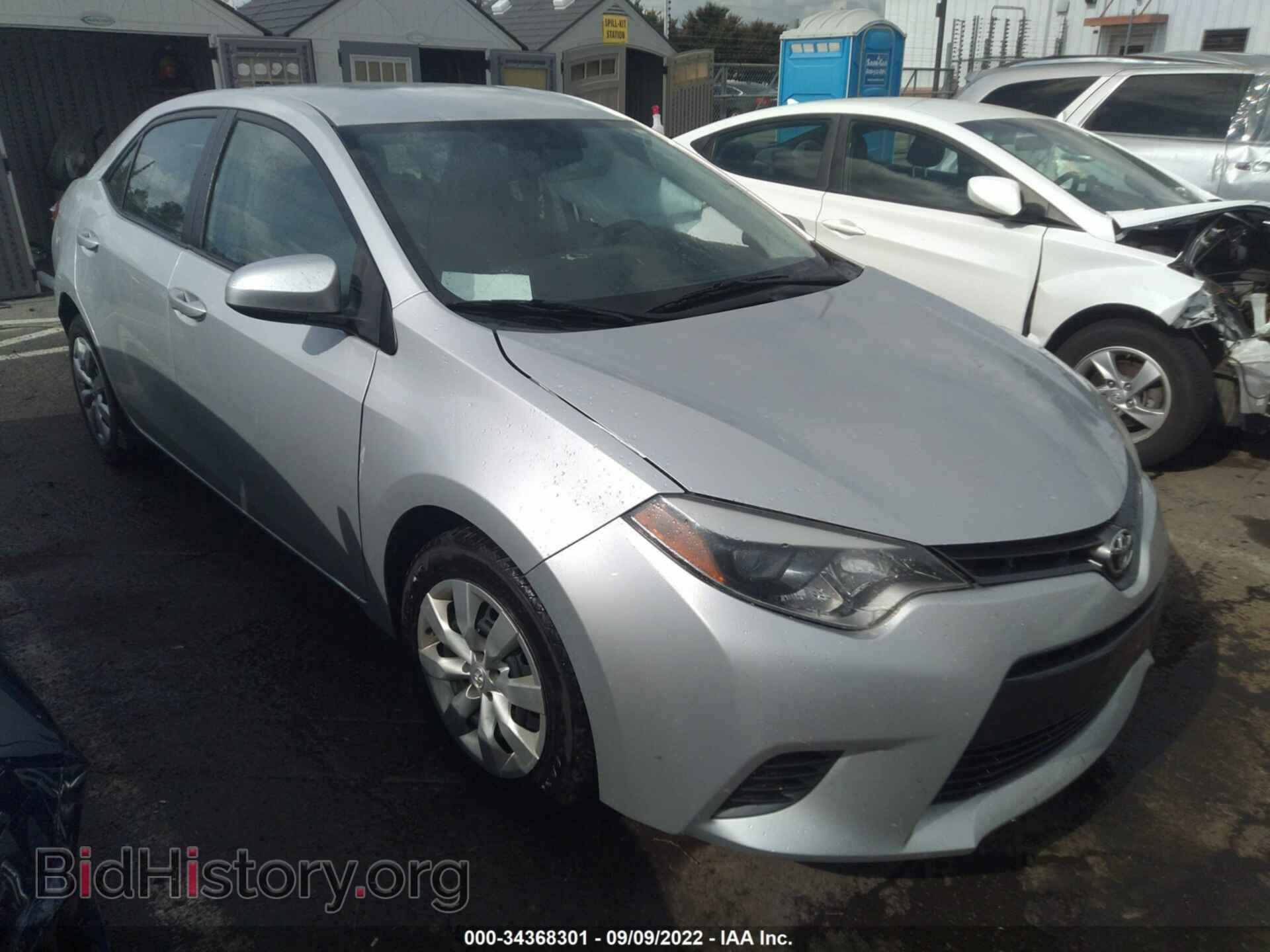 Photo 2T1BURHE9FC426320 - TOYOTA COROLLA 2015