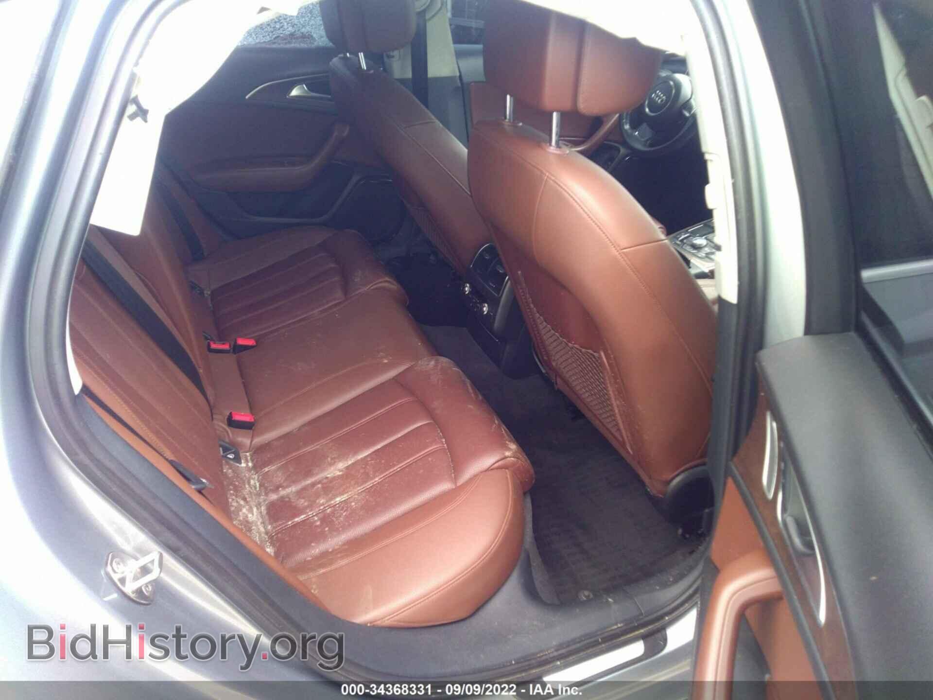 2012 AUDI A6 - VIN: WAUHGAFC5CN141348 - Фото 8