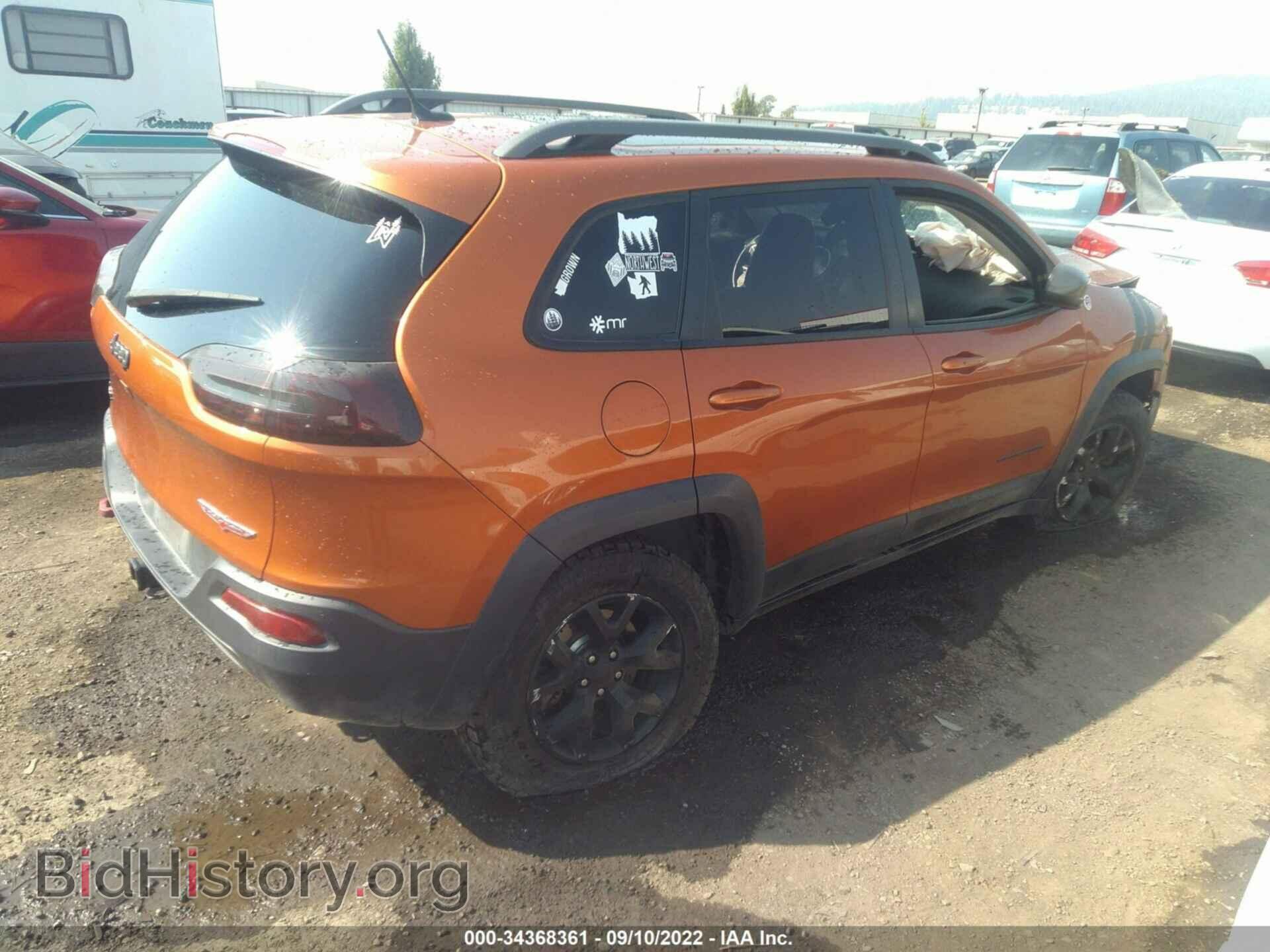 2015 JEEP CHEROKEE - VIN: 1C4PJMBS1FW527357 - Фото 4