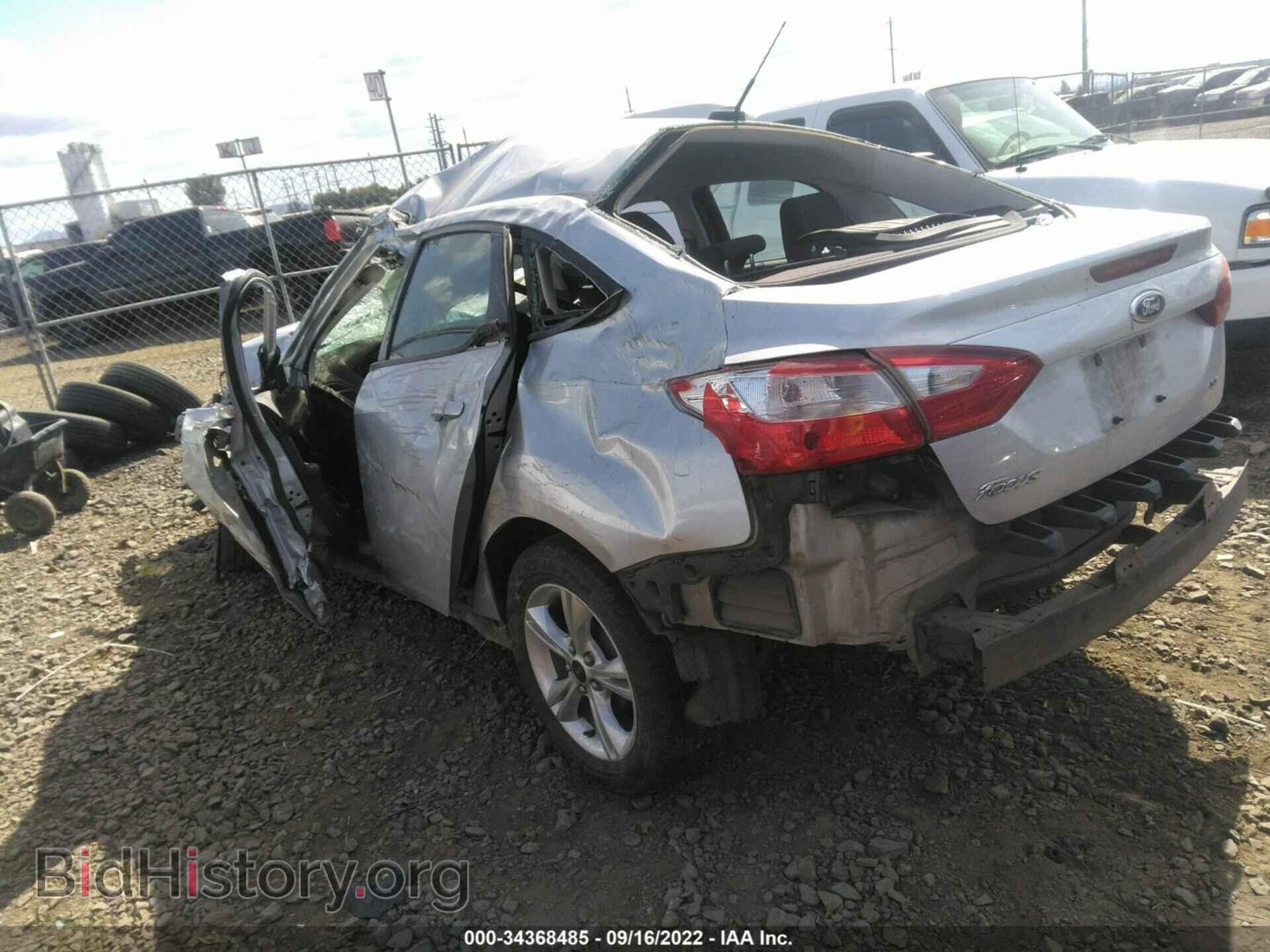 2014 FORD FOCUS - VIN: 1FADP3F28EL199852 - Фото 3