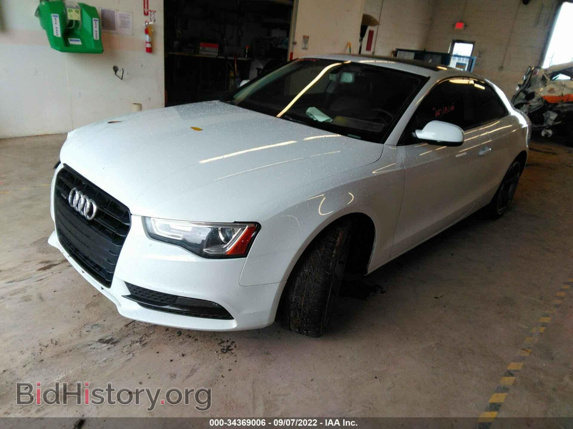 2014 AUDI A5 - VIN: WAURFAFR9EA042344 - Фото 2