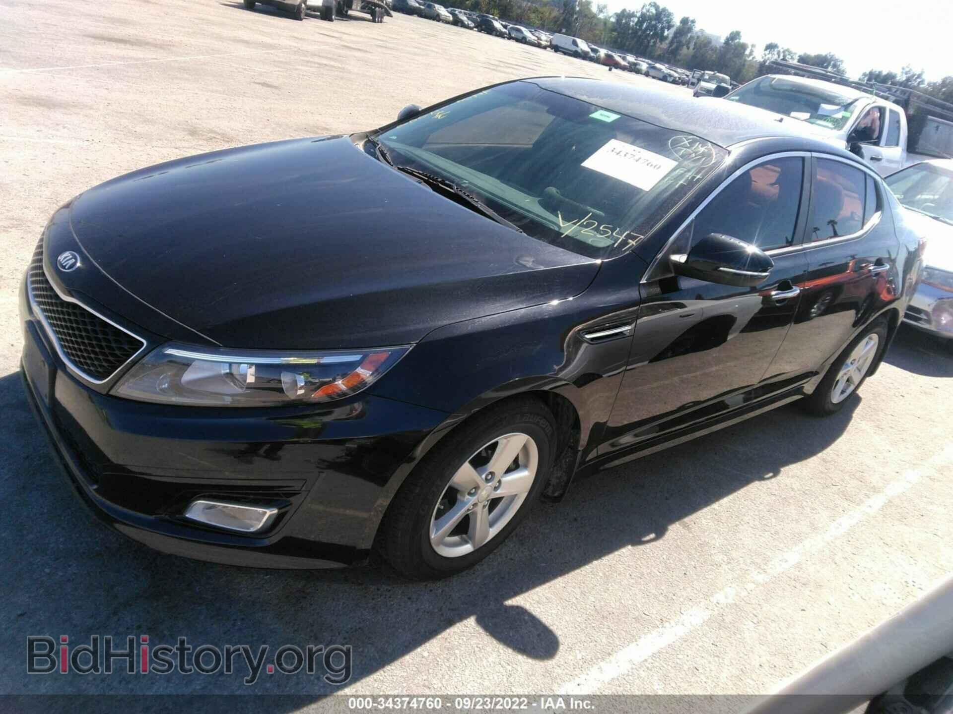 2015 KIA OPTIMA - VIN: KNAGM4A72F5662547 - Photo 2