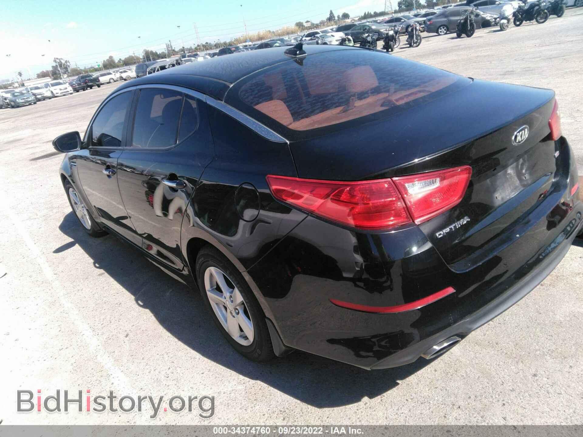2015 KIA OPTIMA - VIN: KNAGM4A72F5662547 - Photo 3