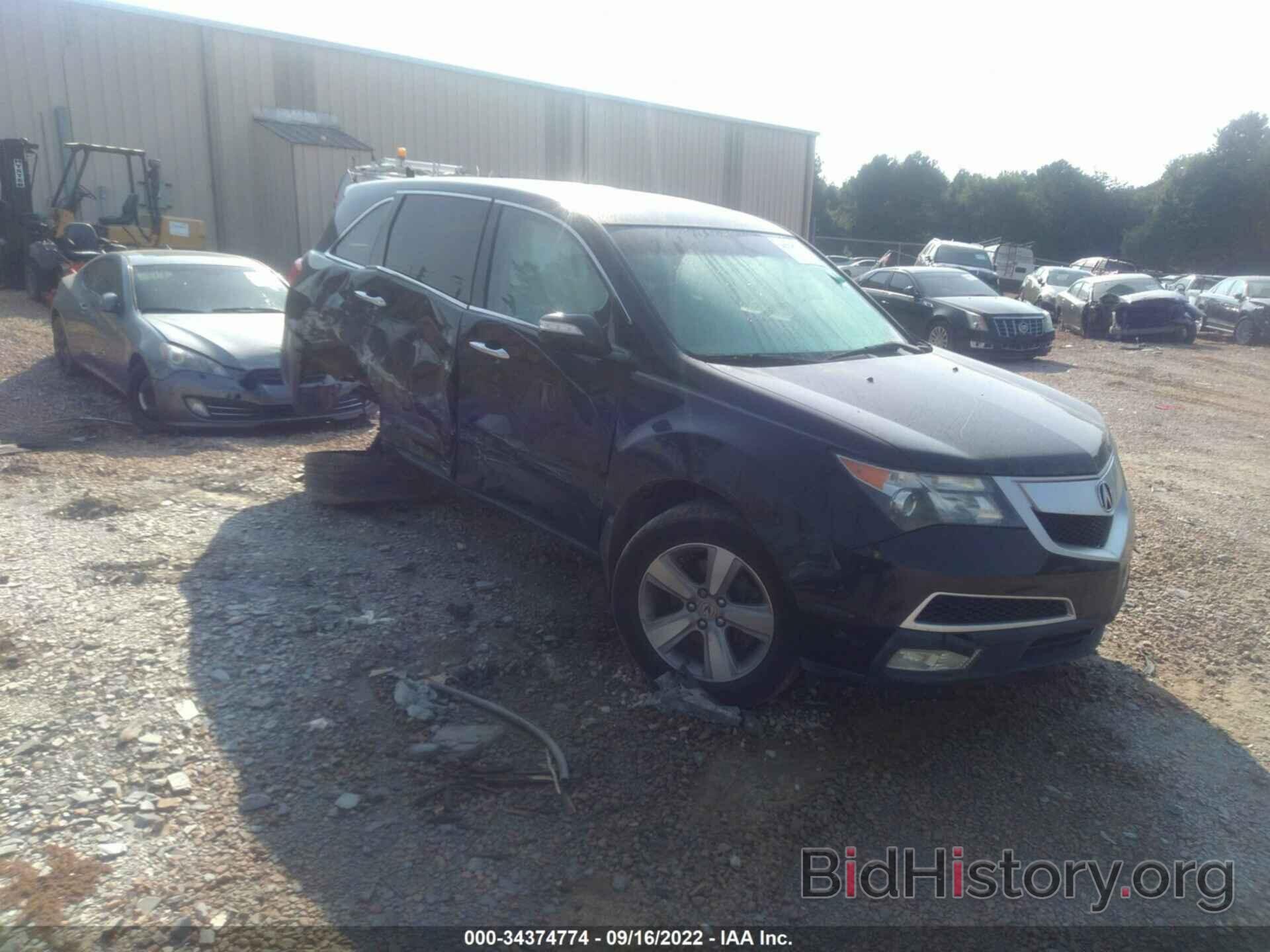 Фотография 2HNYD2H62BH544570 - ACURA MDX 2011