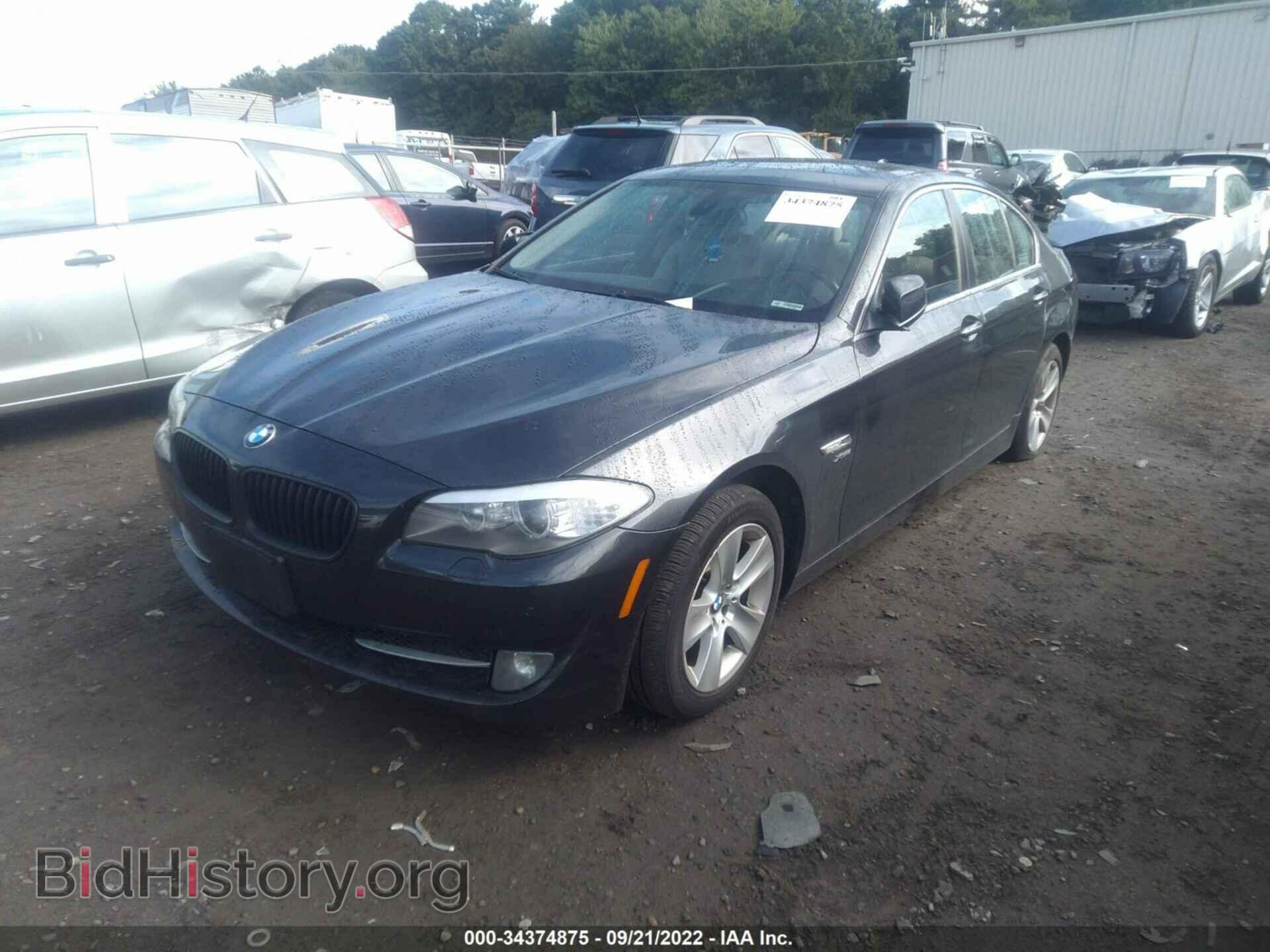 2012 BMW 5 SERIES - VIN: WBAXH5C59CDW07083 - Фото 2
