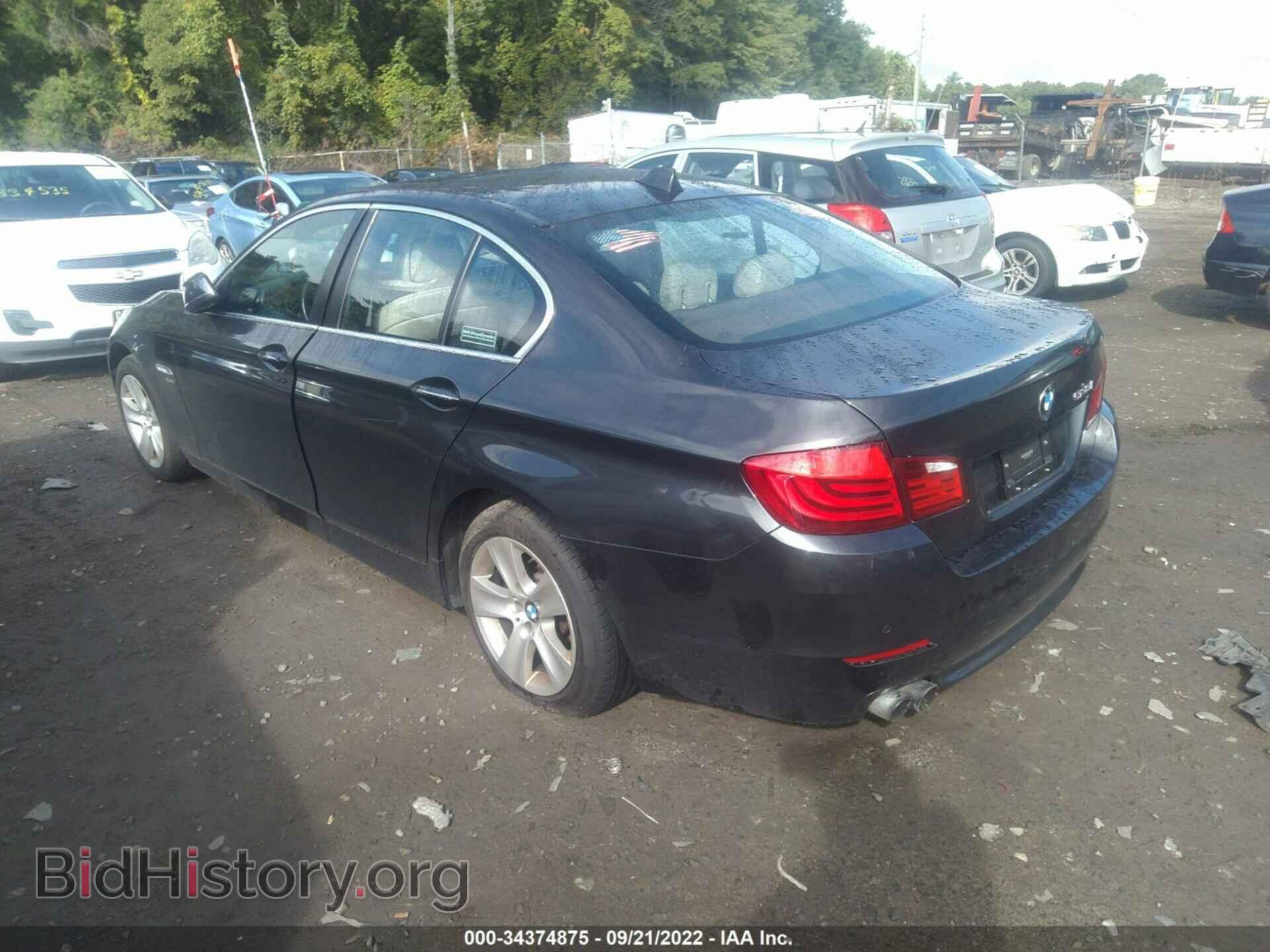 2012 BMW 5 SERIES - VIN: WBAXH5C59CDW07083 - Фото 3