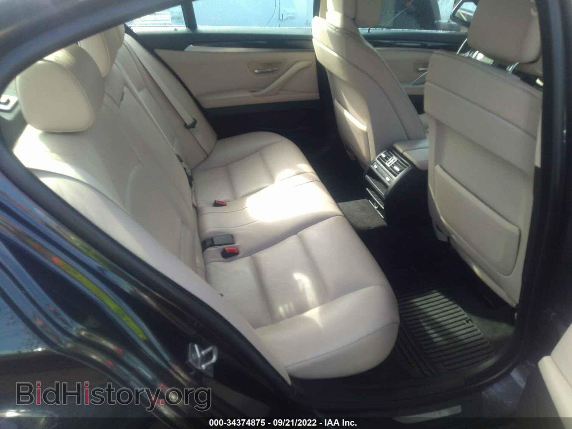2012 BMW 5 SERIES - VIN: WBAXH5C59CDW07083 - Фото 7