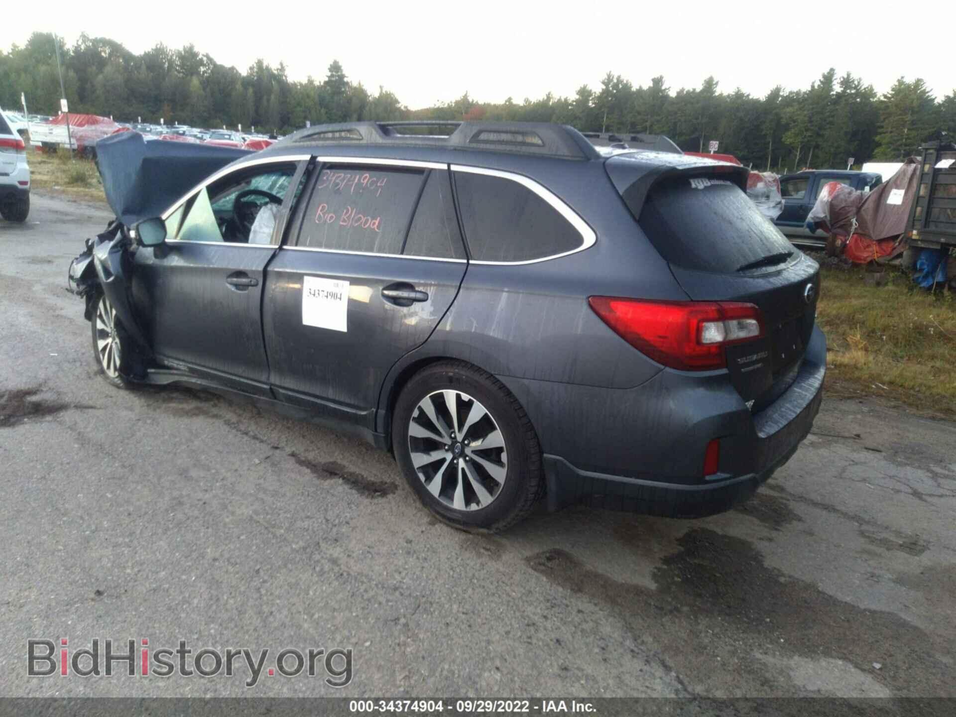 2015 SUBARU OUTBACK - VIN: 4S4BSALC6F3296921 - Фото 3
