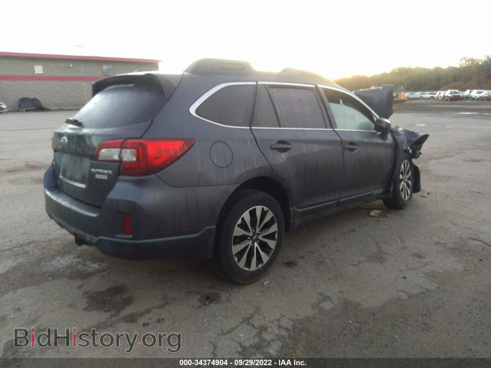 2015 SUBARU OUTBACK - VIN: 4S4BSALC6F3296921 - Фото 4