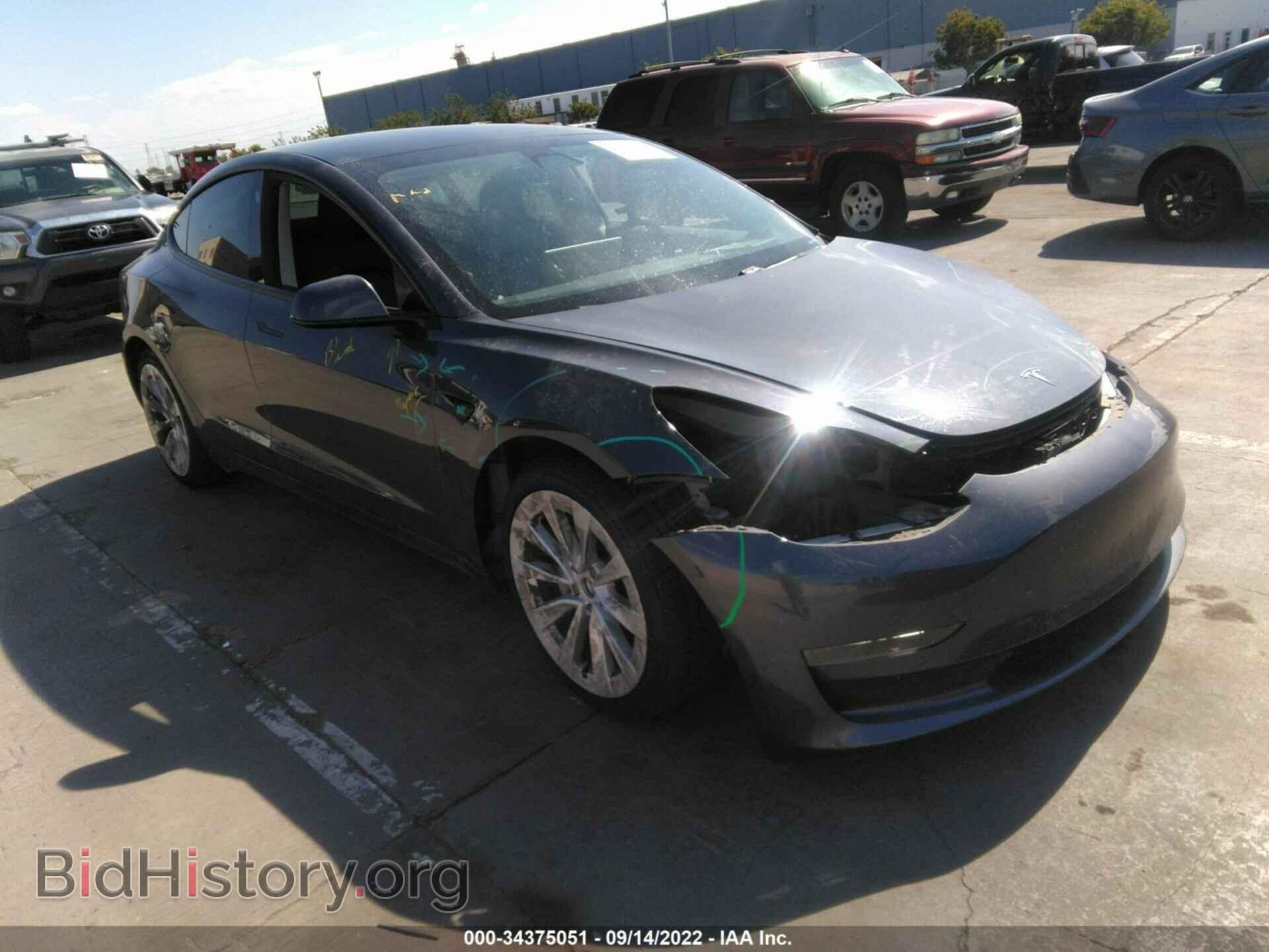 Photo 5YJ3E1EA8MF929270 - TESLA MODEL 3 2021