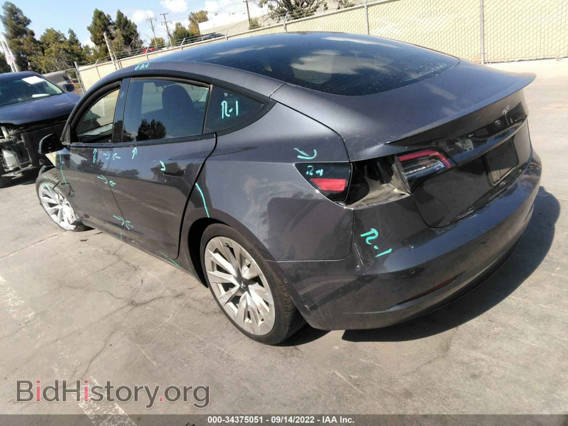 2021 TESLA MODEL 3 - VIN: 5YJ3E1EA8MF929270 - Photo 3