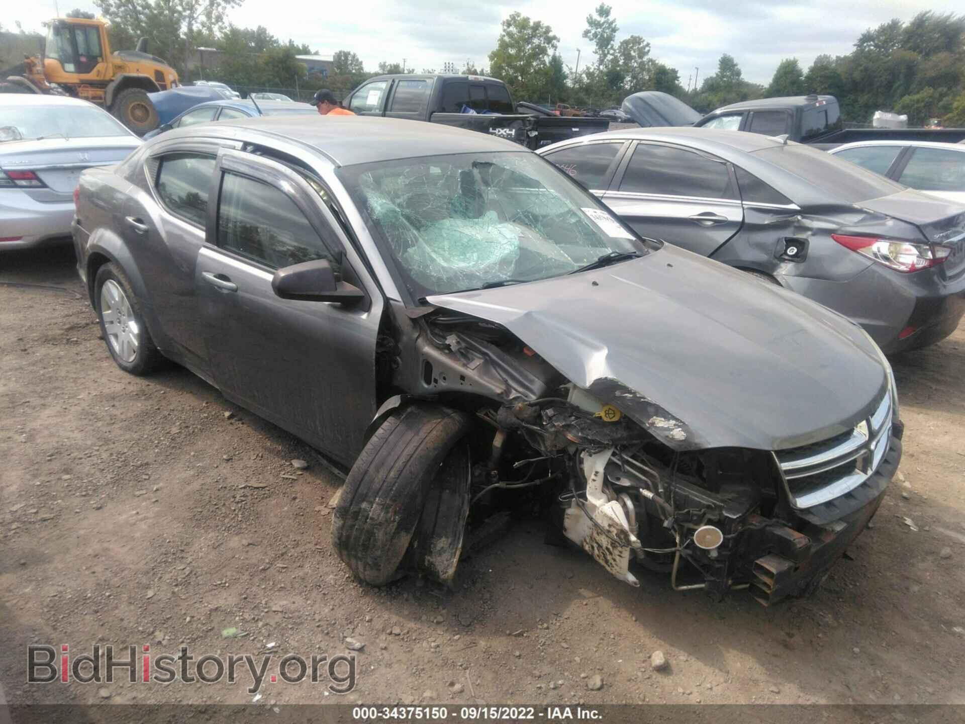 Photo 1C3CDZAB6CN252899 - DODGE AVENGER 2012
