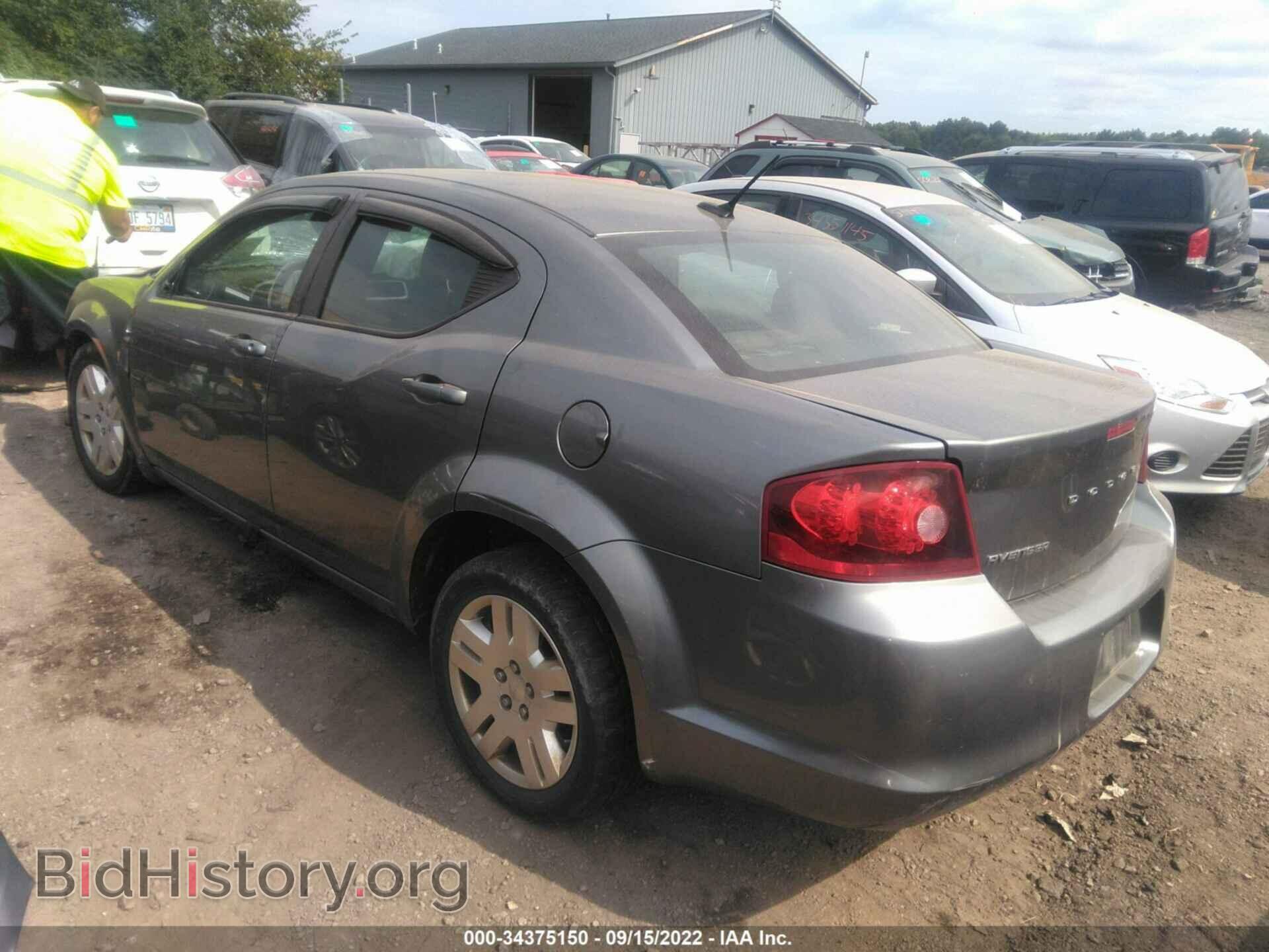 2012 DODGE AVENGER - VIN: 1C3CDZAB6CN252899 - Фото 3