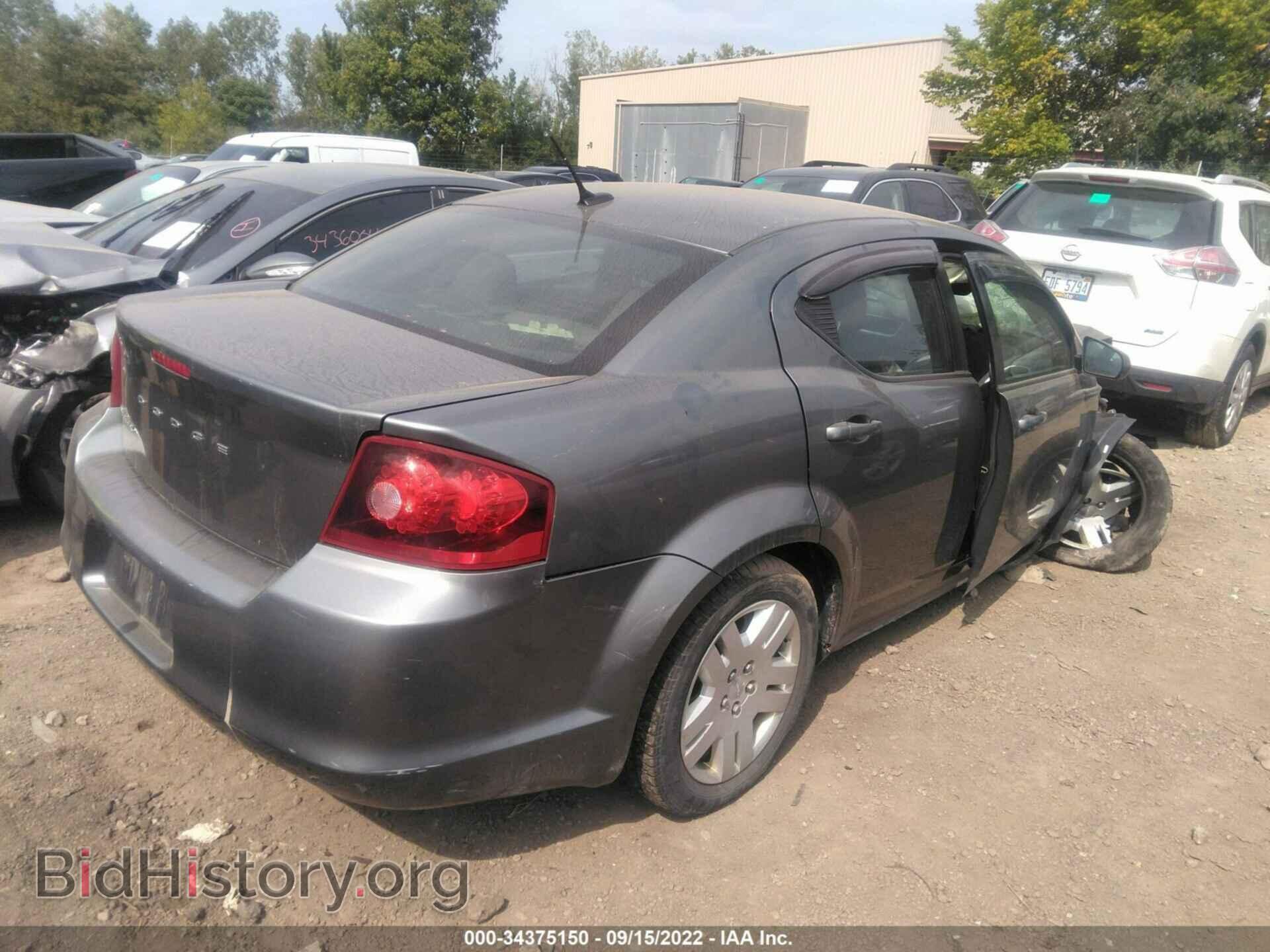 2012 DODGE AVENGER - VIN: 1C3CDZAB6CN252899 - Фото 4
