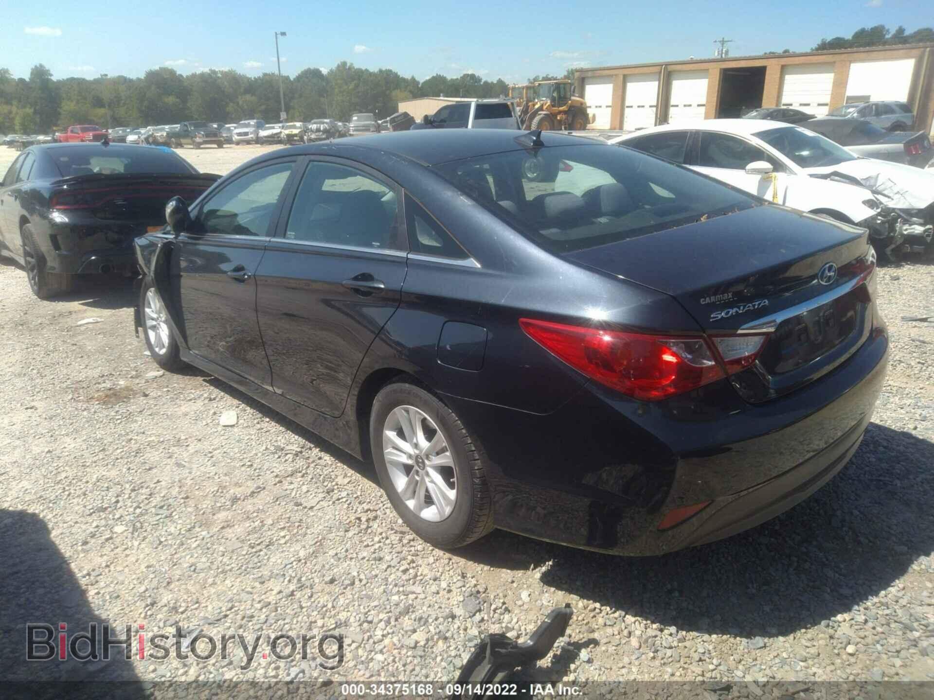 2014 HYUNDAI SONATA - VIN: 5NPEB4AC4EH829244 - Фото 3