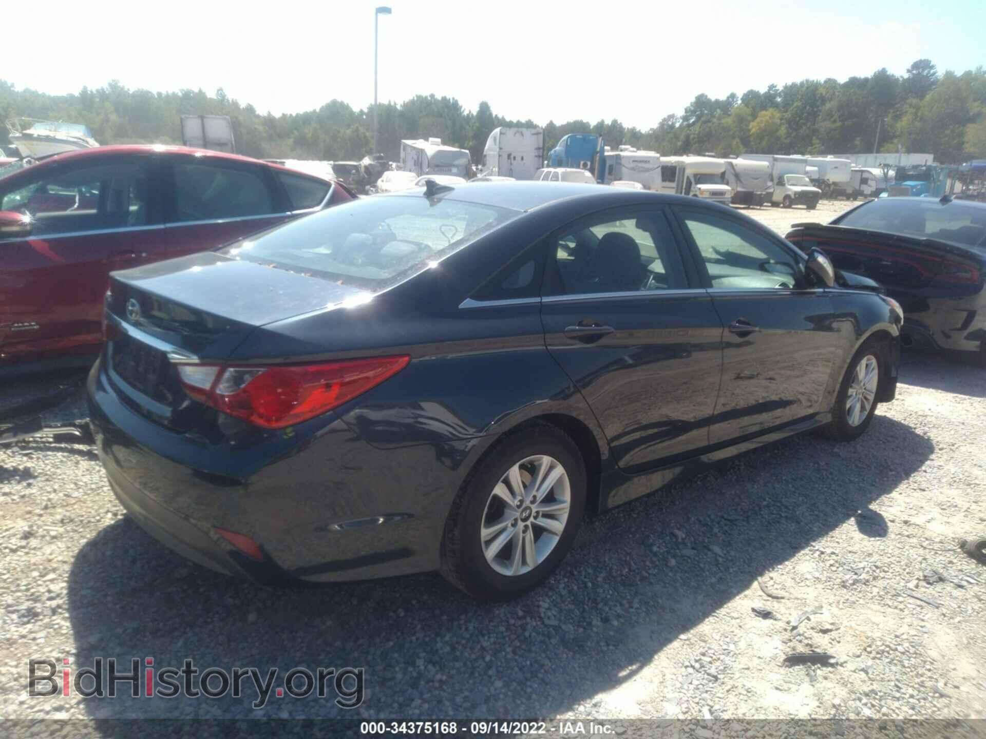 2014 HYUNDAI SONATA - VIN: 5NPEB4AC4EH829244 - Фото 4