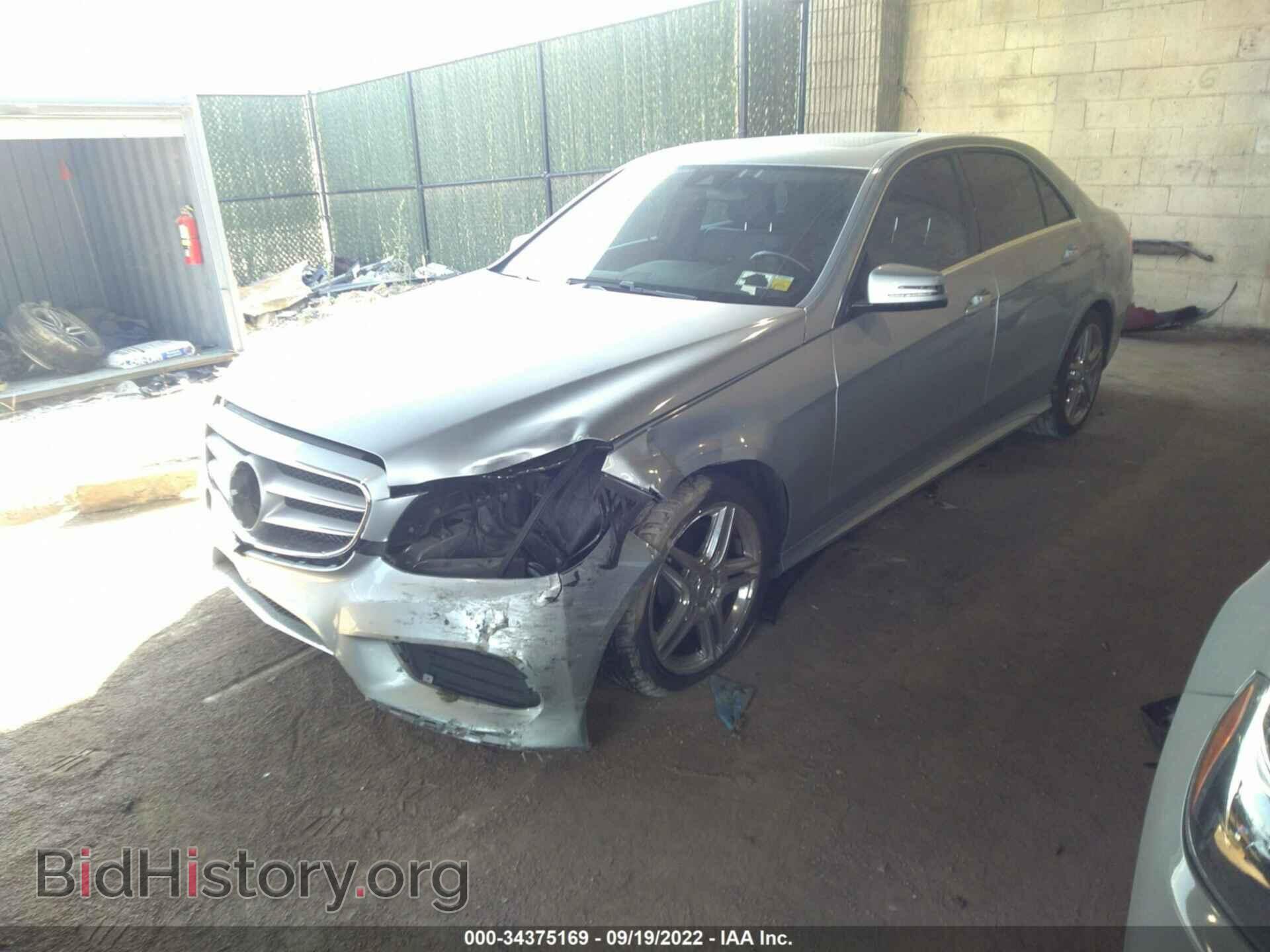 2014 MERCEDES-BENZ E-CLASS - VIN: WDDHF5KB4EB073497 - Фото 2