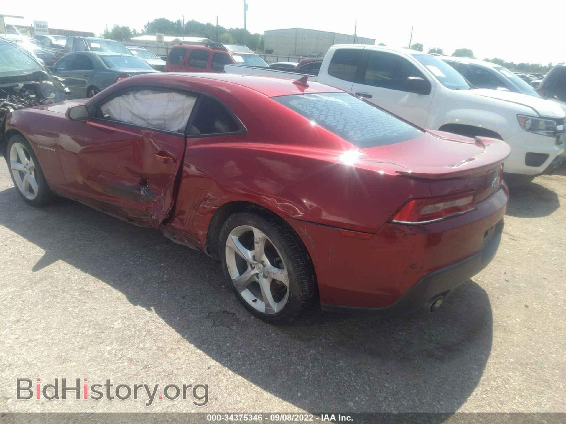 2015 CHEVROLET CAMARO - VIN: 2G1FF1E32F9114400 - Фото 3