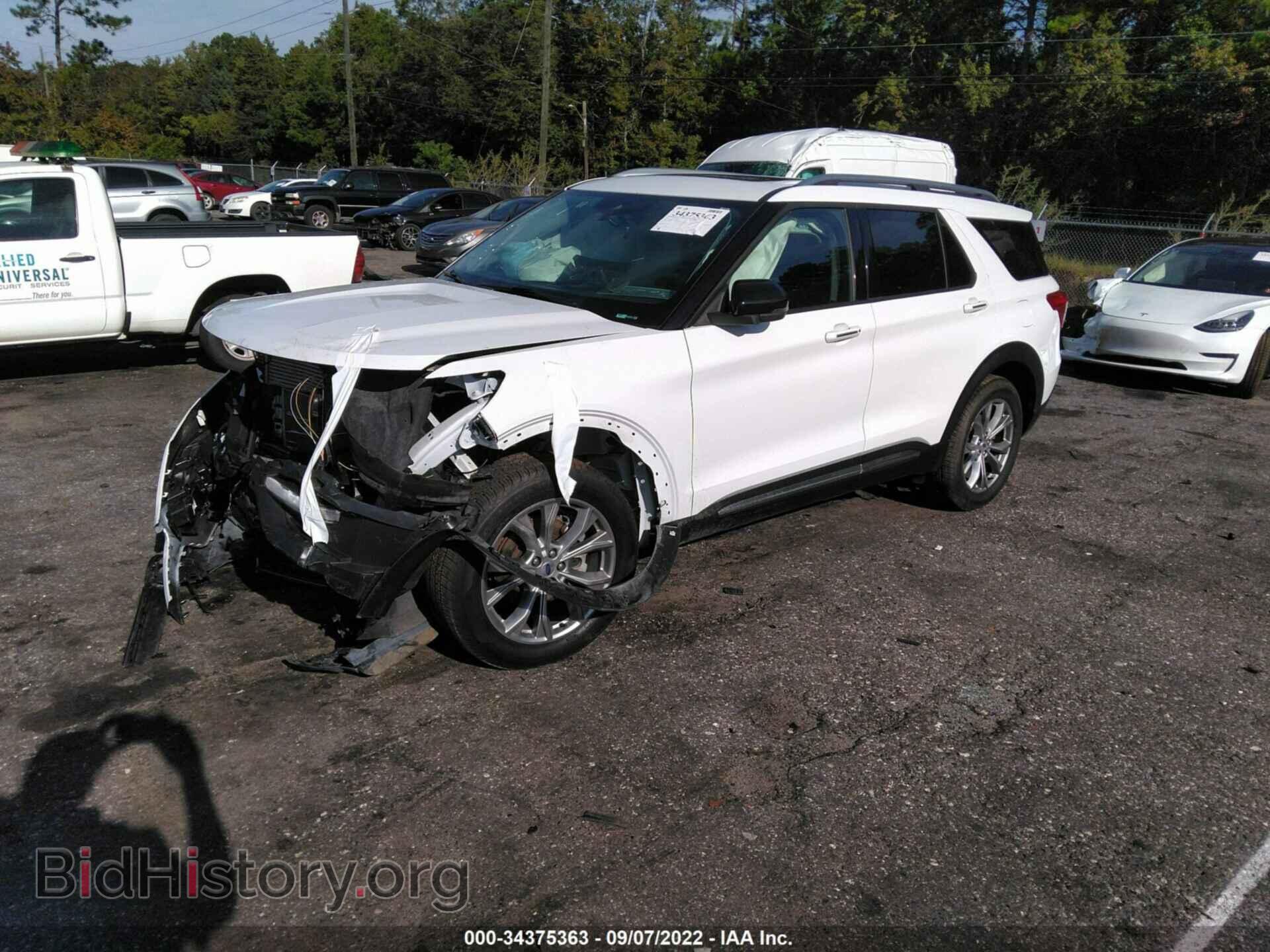 2021 FORD EXPLORER - VIN: 1FMSK8FHXMGB03496 - Фото 2