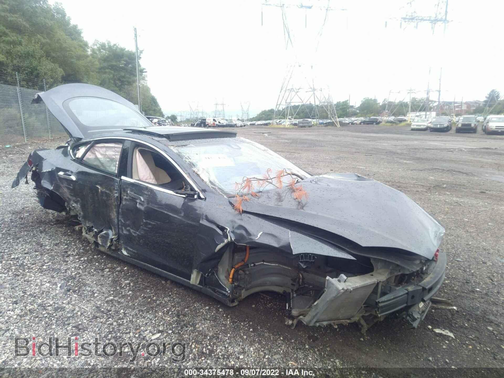 Photo 5YJSA1H13EFP54821 - TESLA MODEL S 2014