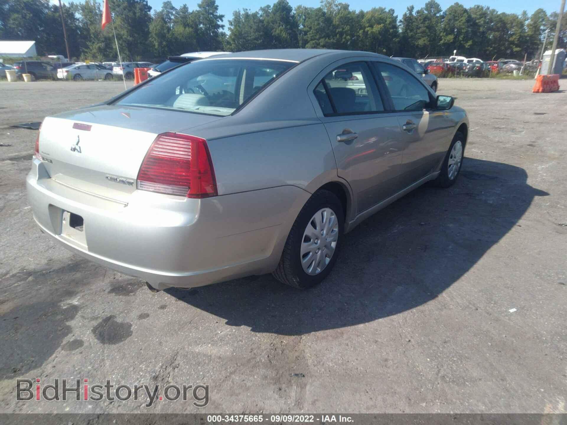 2008 MITSUBISHI GALANT - VIN: 4A3AB36F18E019695 - Фото 4