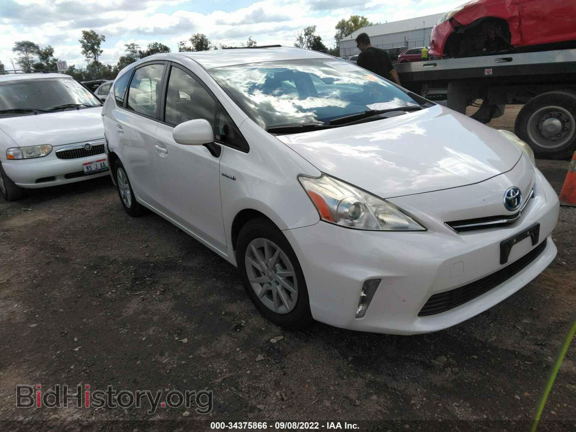 Photo JTDZN3EU1E3321850 - TOYOTA PRIUS V 2014