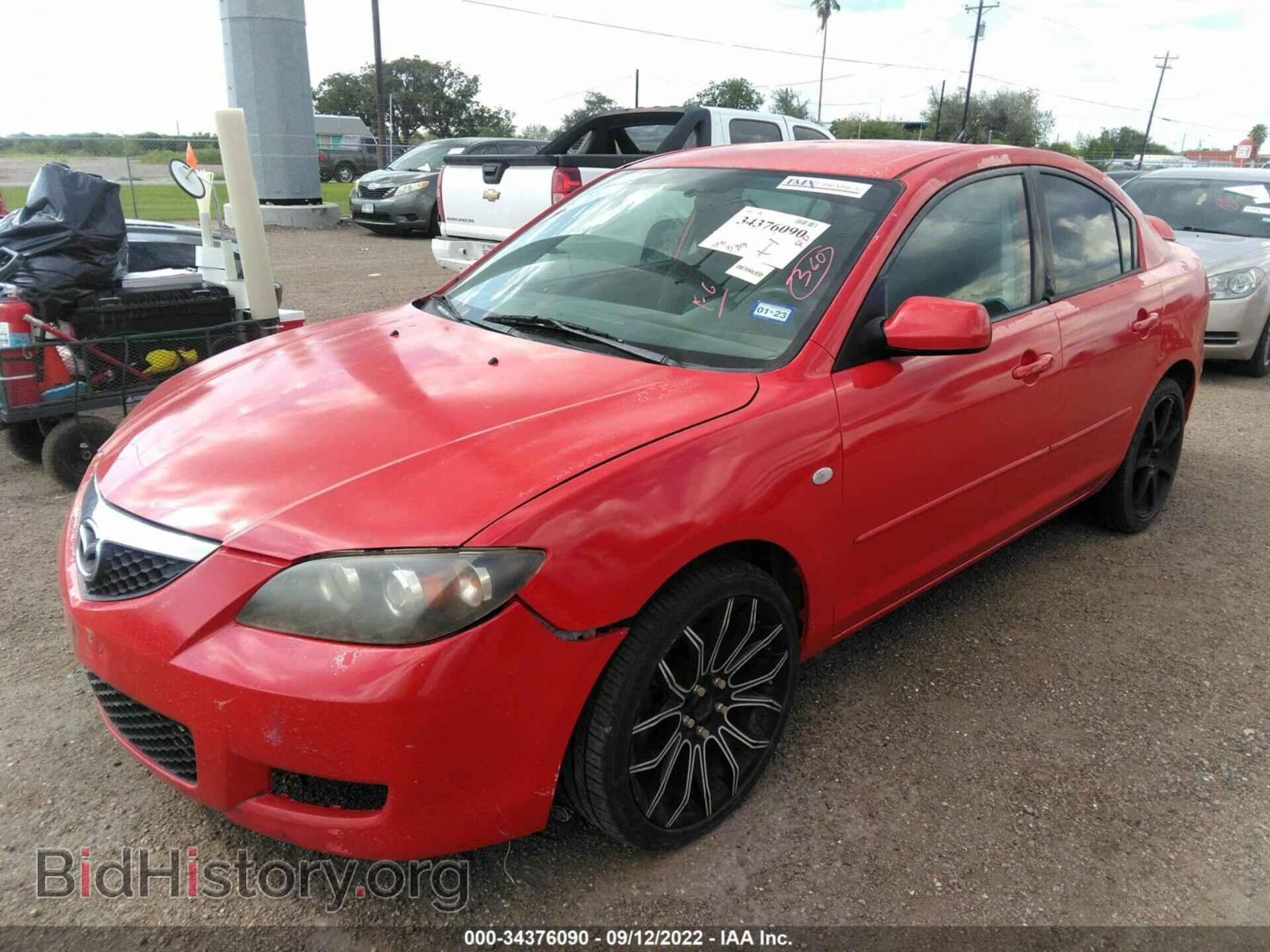 2008 MAZDA MAZDA3 - VIN: JM1BK32F181809082 - Фото 2