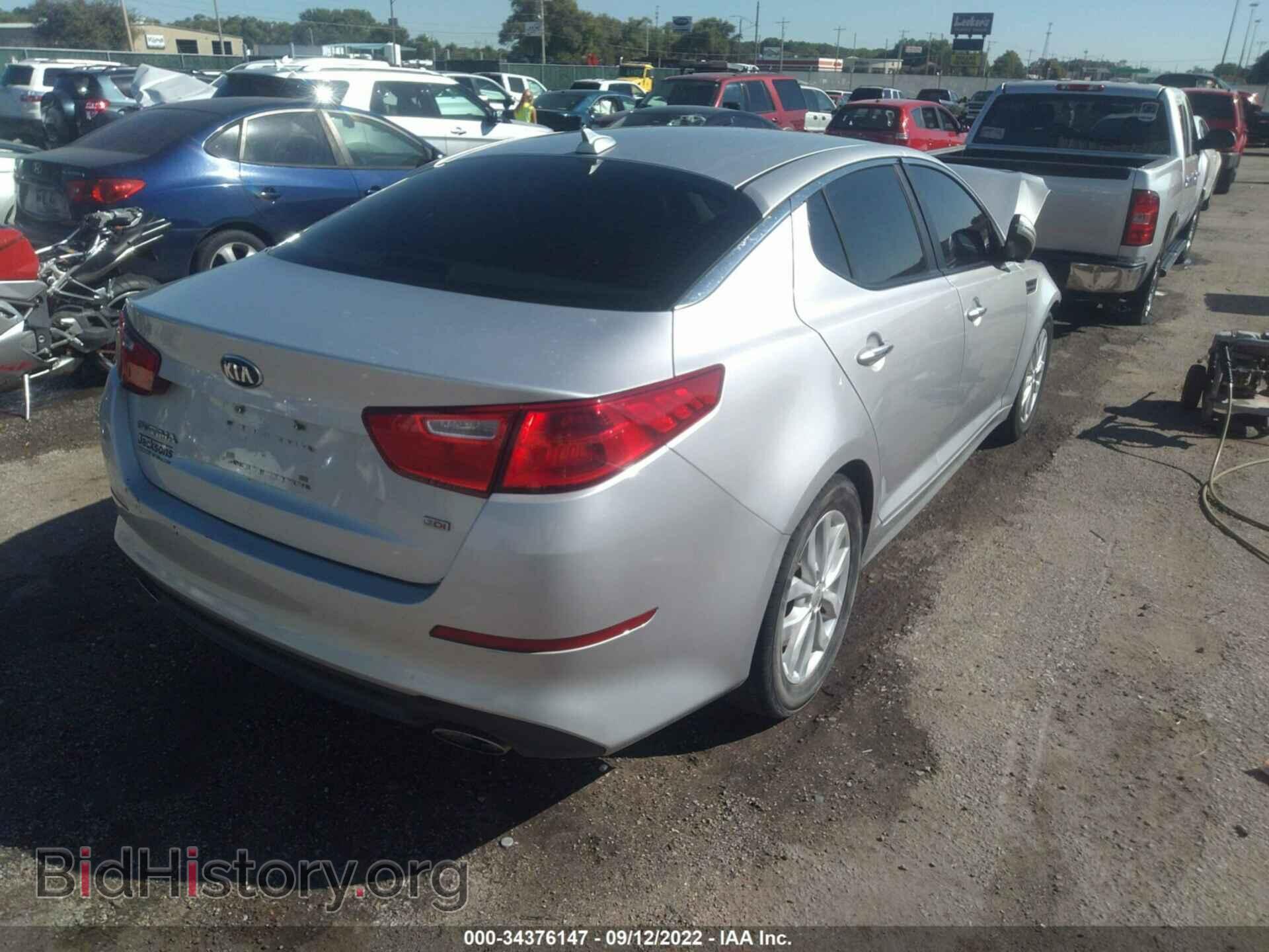 2014 KIA OPTIMA - VIN: 5XXGM4A75EG316005 - Фото 4