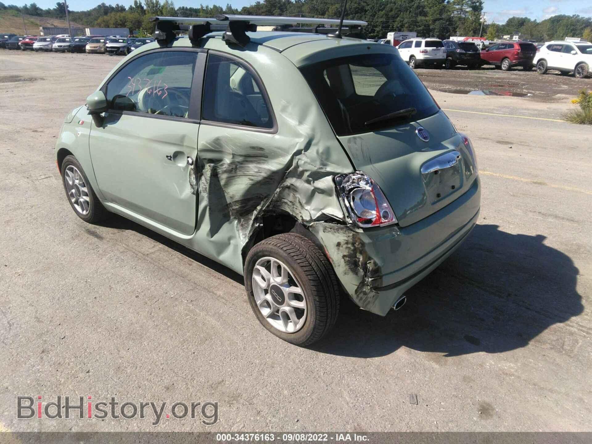 2012 FIAT 500 - VIN: 3C3CFFAR4CT384288 - Фото 3