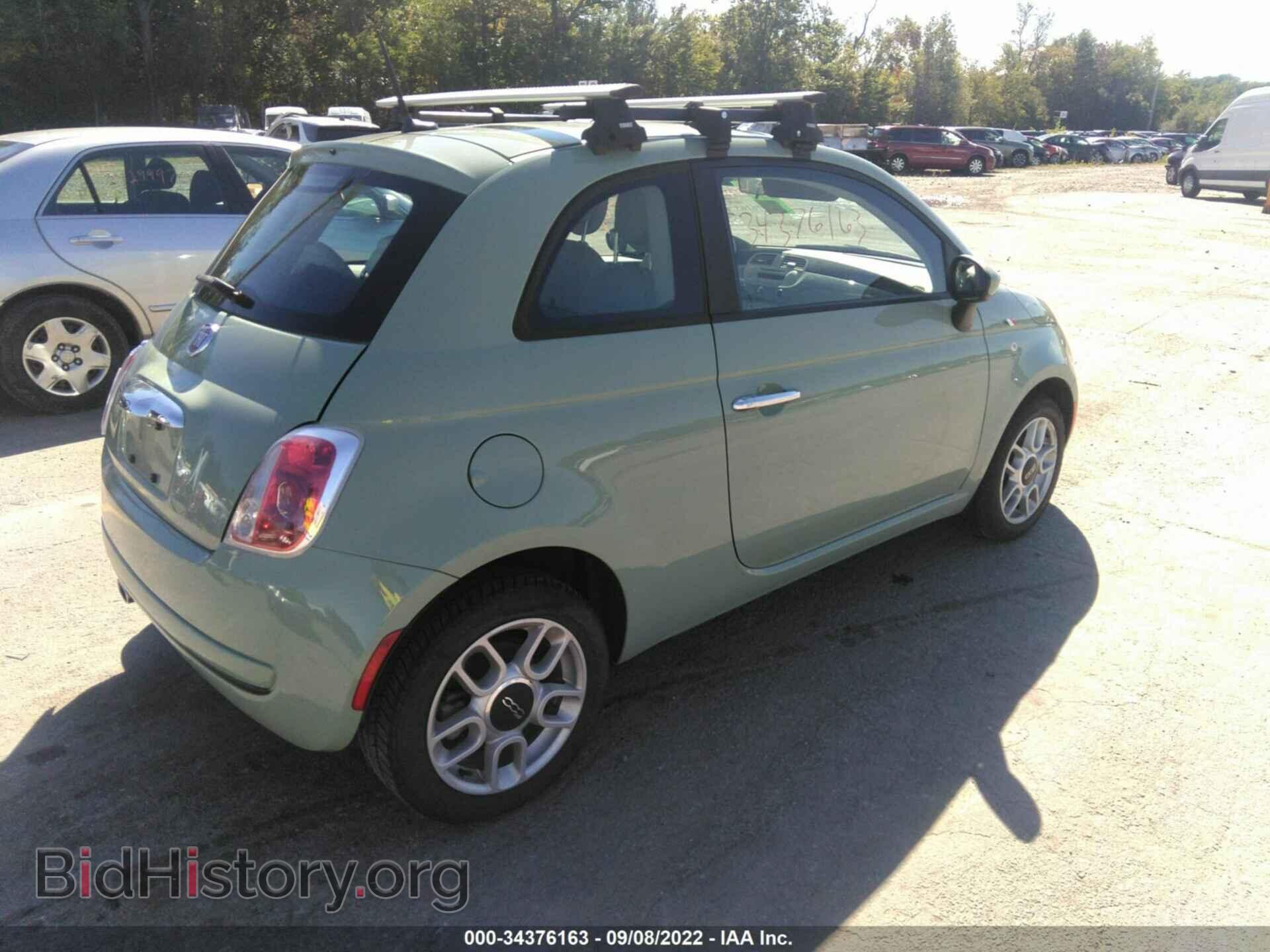 2012 FIAT 500 - VIN: 3C3CFFAR4CT384288 - Фото 4