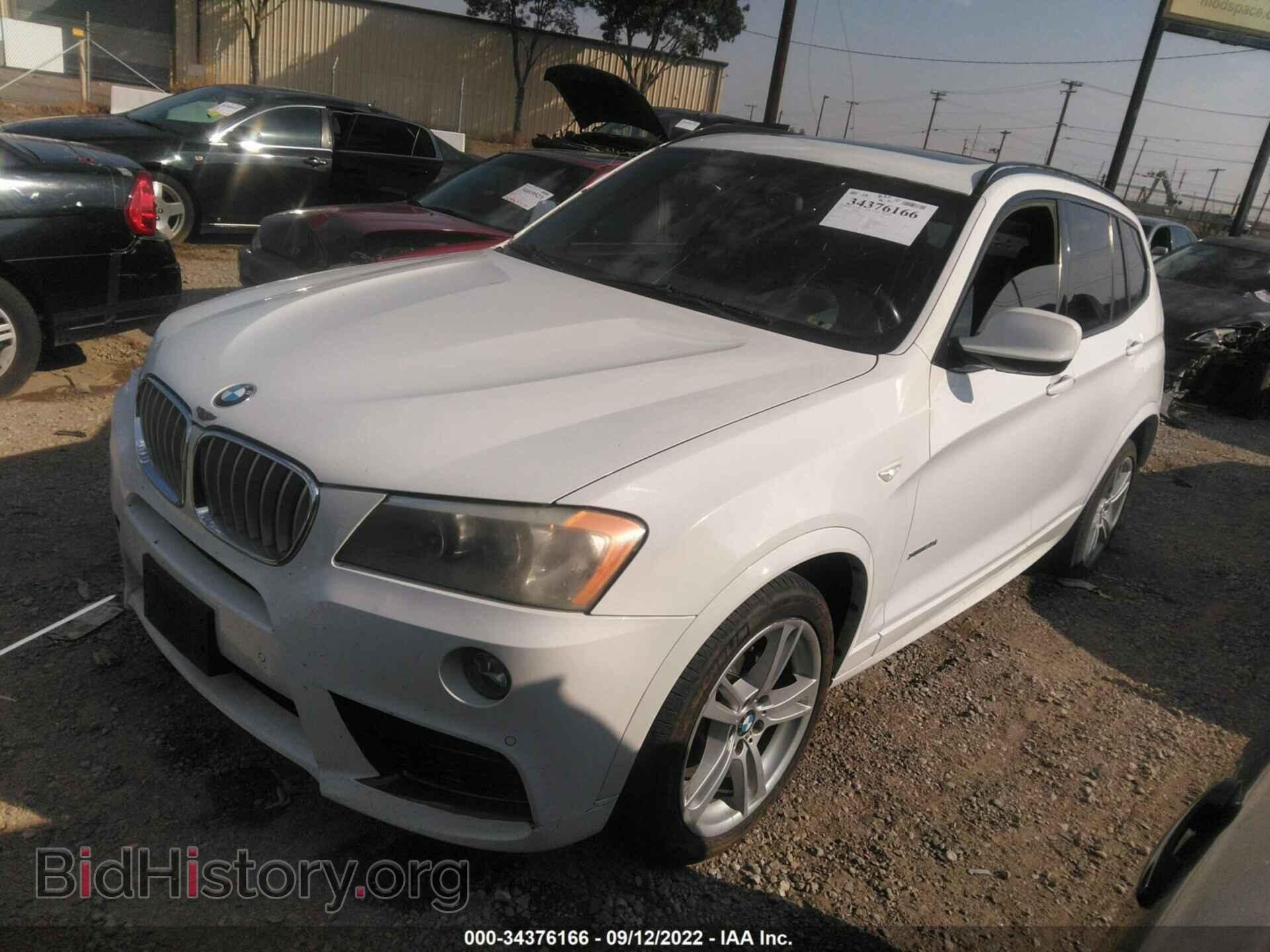 2014 BMW X3 - VIN: 5UXWX7C53E0E77097 - Фото 2