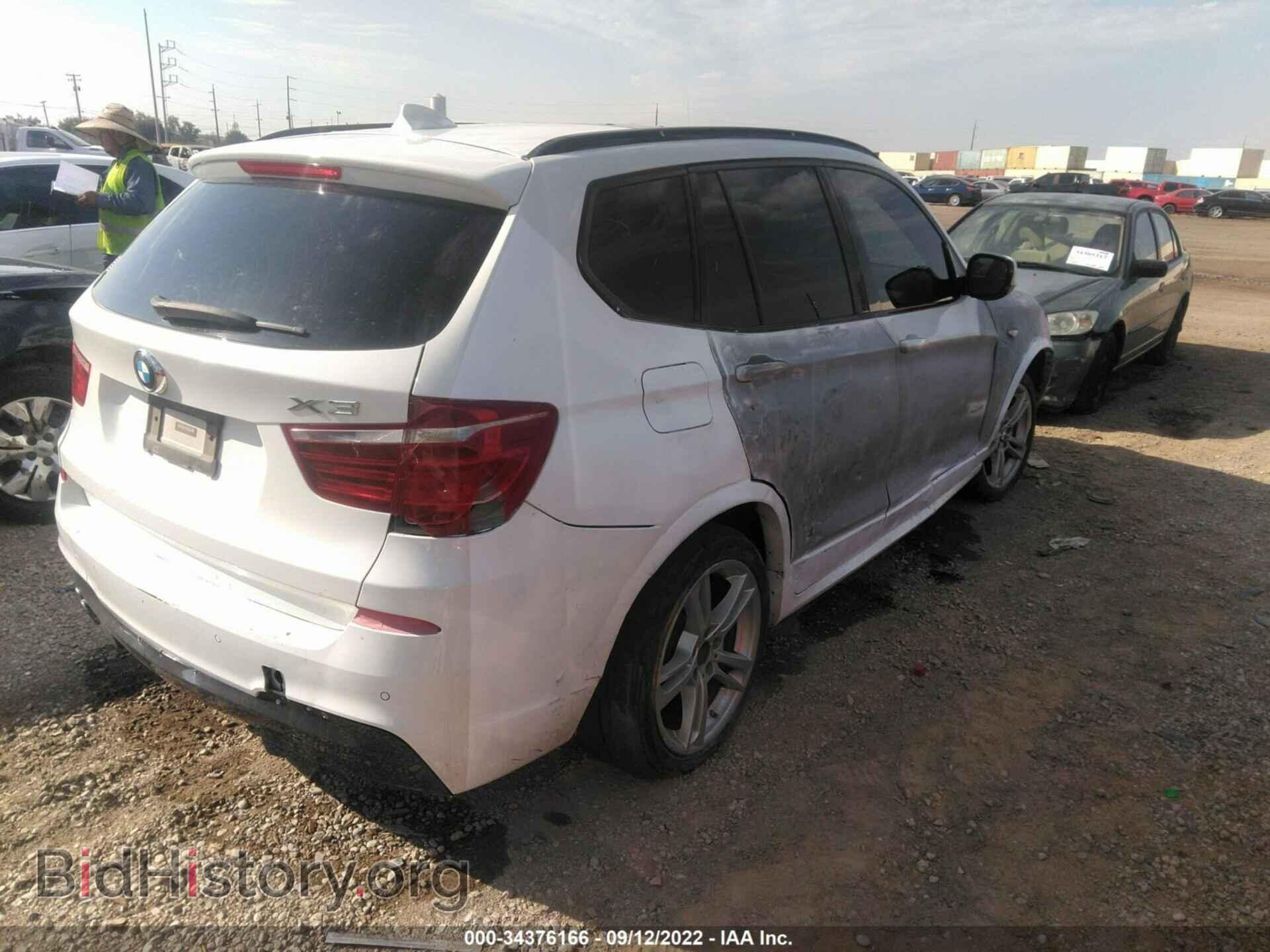 2014 BMW X3 - VIN: 5UXWX7C53E0E77097 - Фото 4