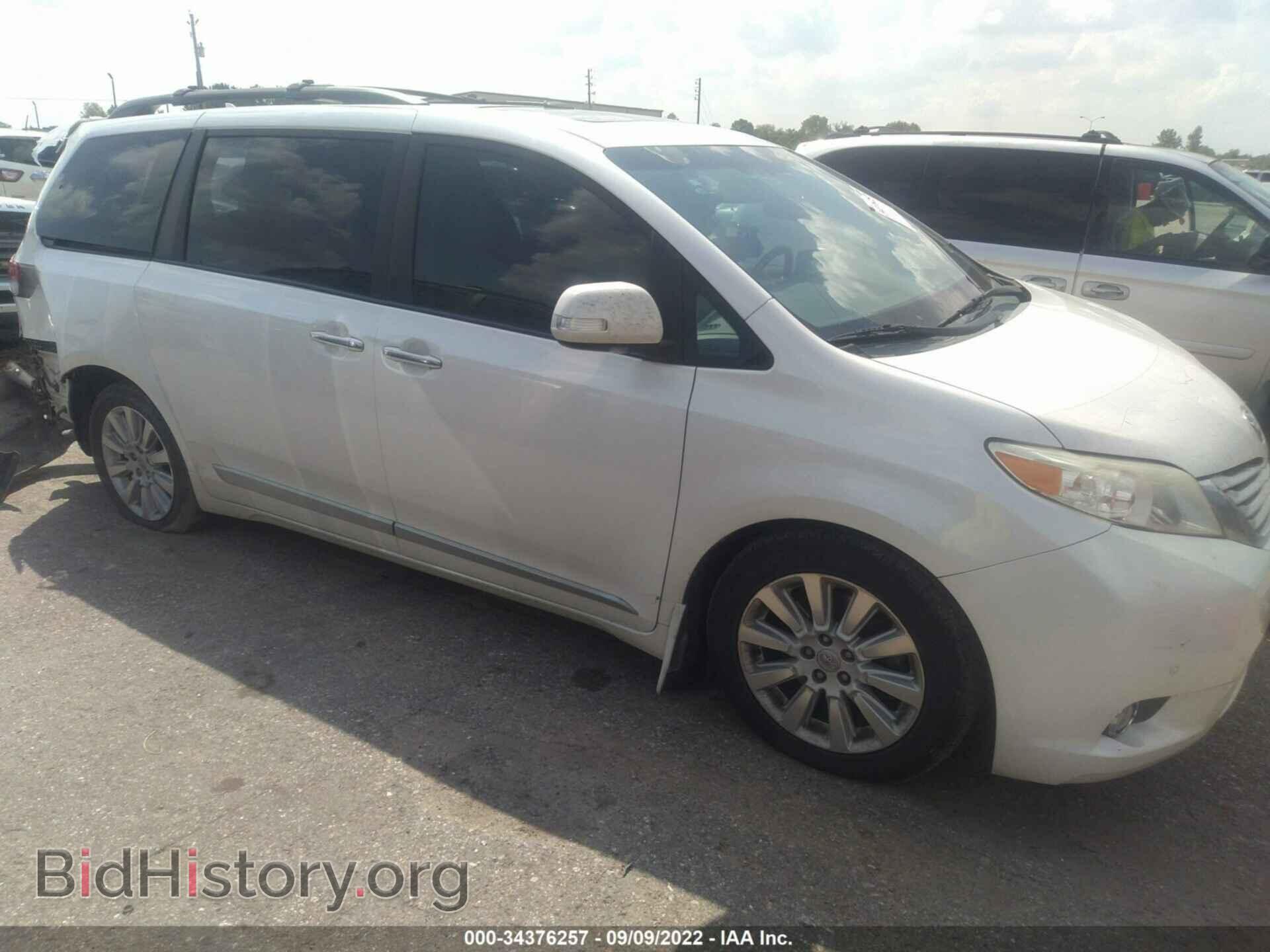 Фотография 5TDYK3DC8DS374944 - TOYOTA SIENNA 2013