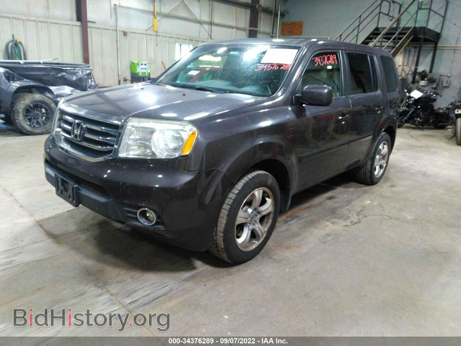 2012 HONDA PILOT - VIN: 5FNYF3H5XCB007370 - Фото 2