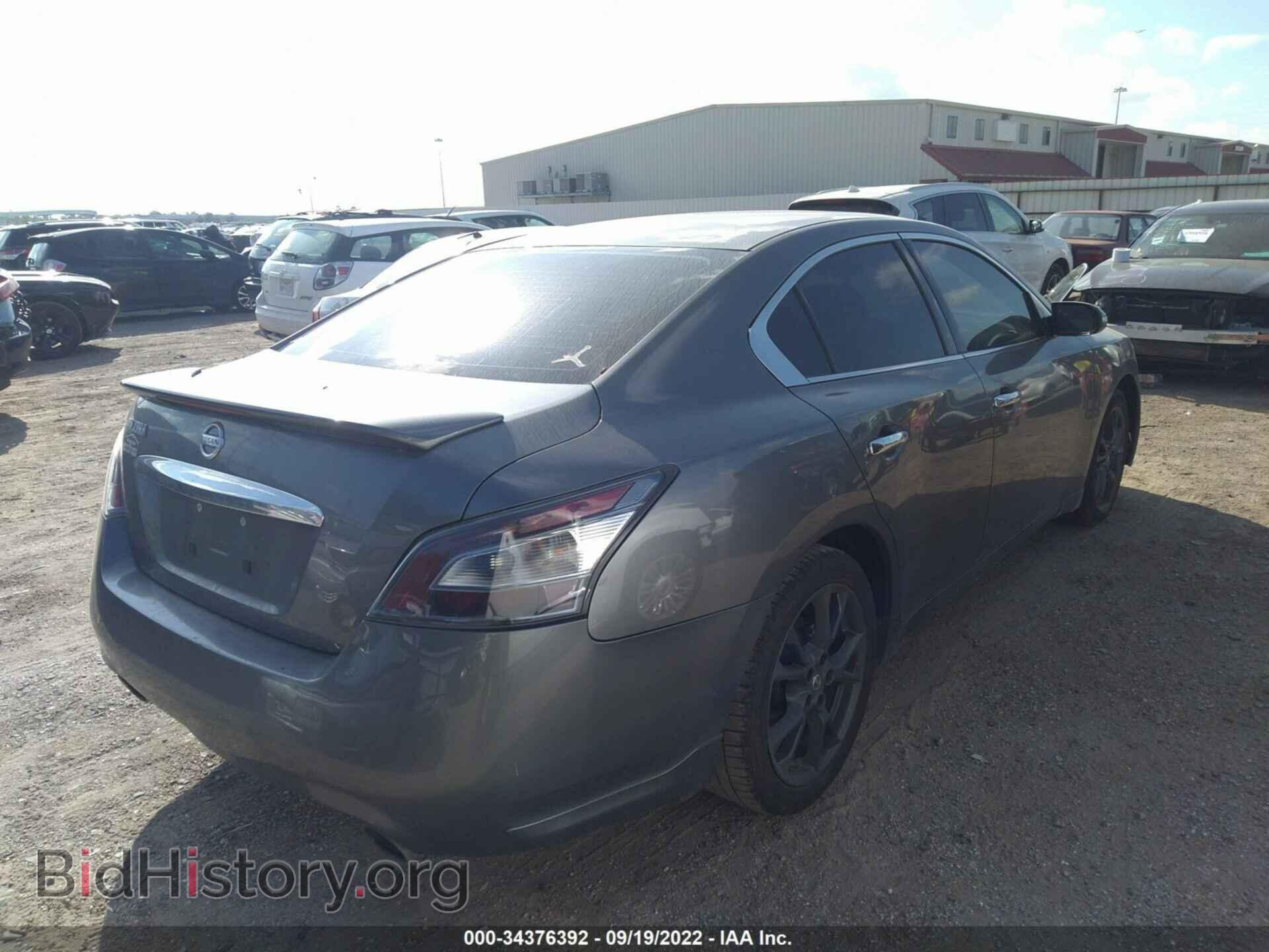 2014 NISSAN MAXIMA - VIN: 1N4AA5AP5EC907428 - Фото 4