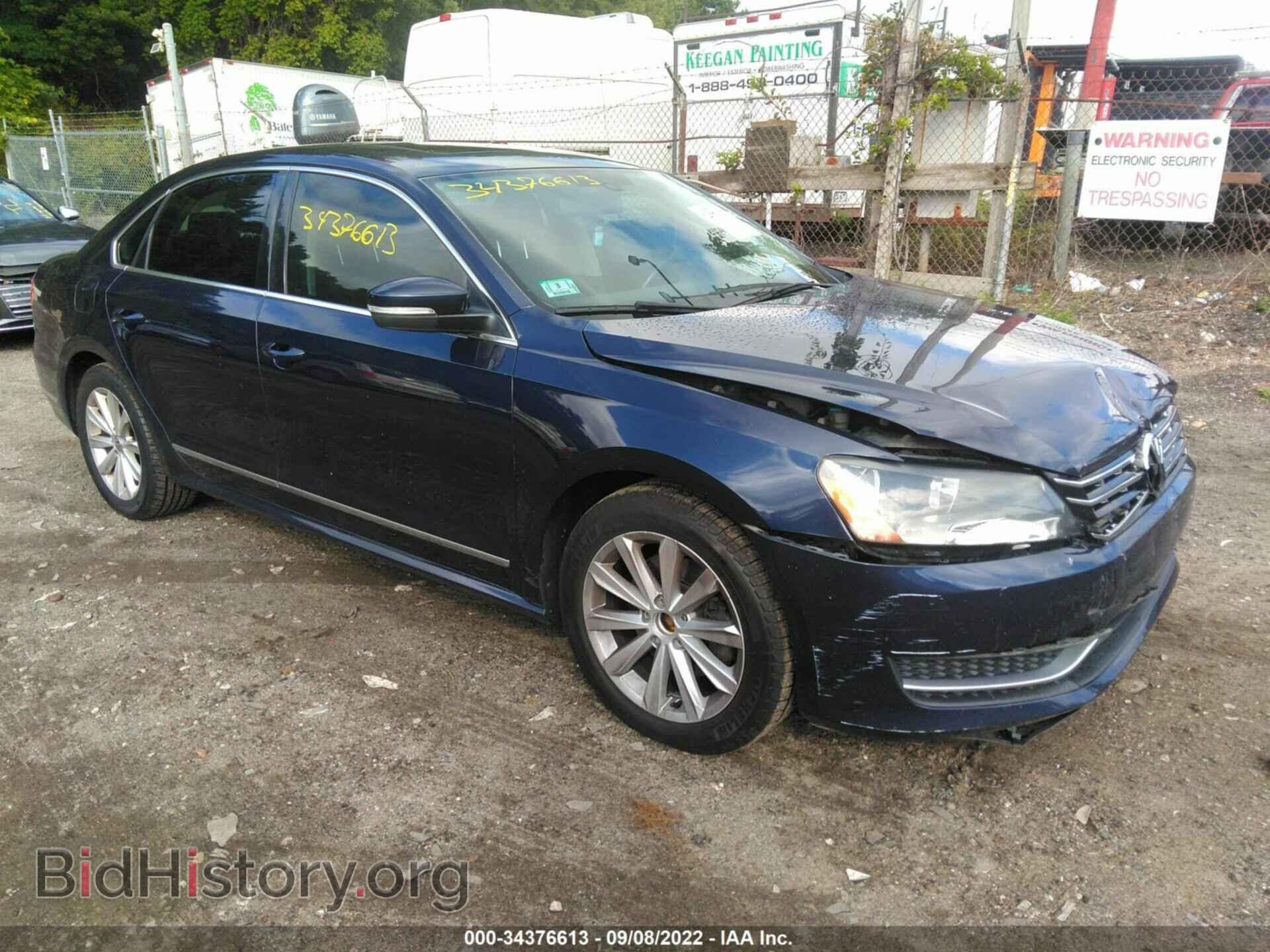 Photo 1VWCH7A33DC129309 - VOLKSWAGEN PASSAT 2013