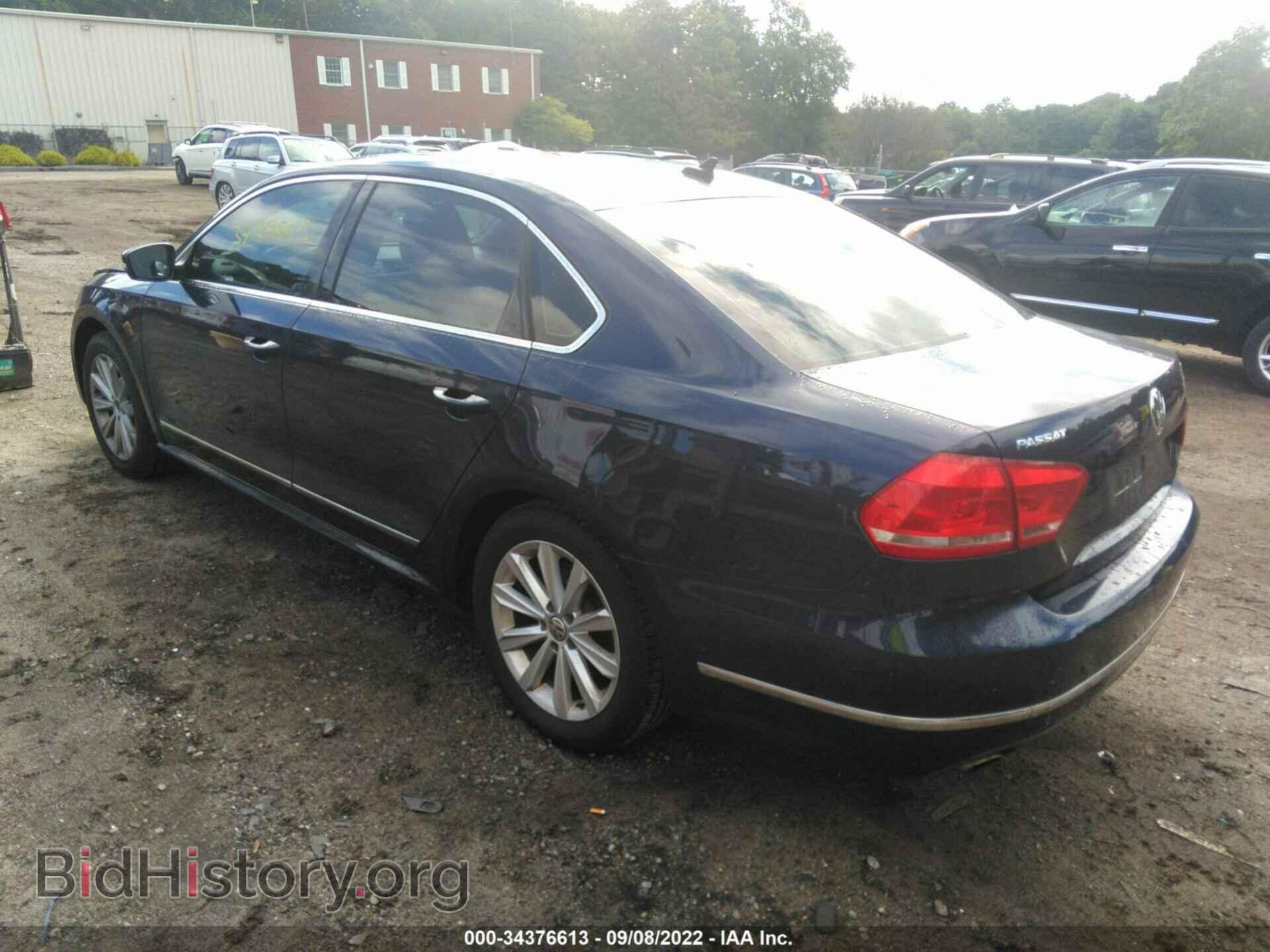 2013 VOLKSWAGEN PASSAT - VIN: 1VWCH7A33DC129309 - Фото 3