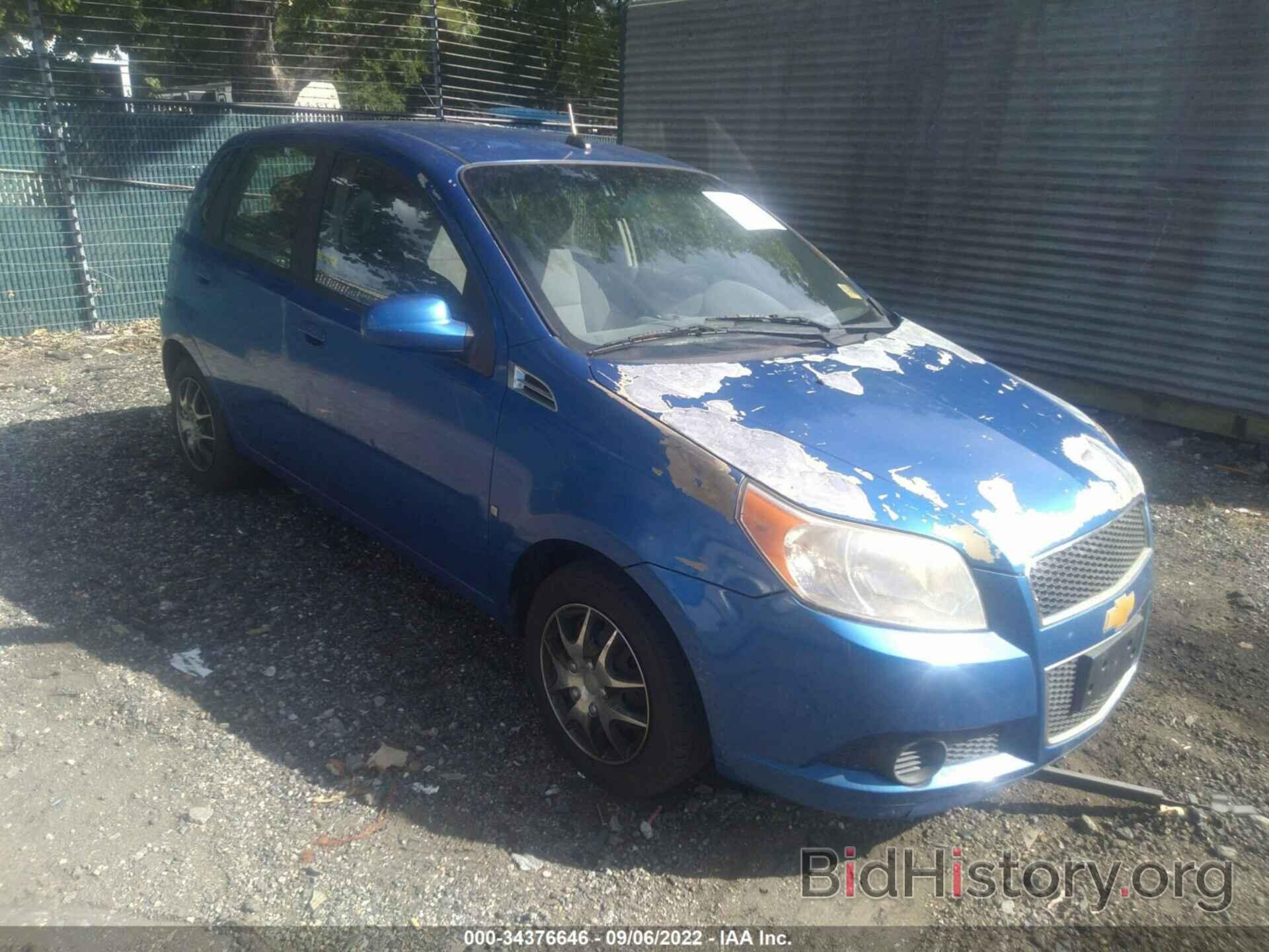 Photo KL1TD66E49B391573 - CHEVROLET AVEO 2009