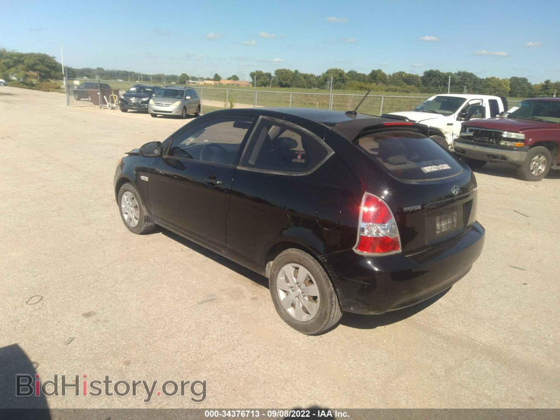 2008 HYUNDAI ACCENT - VIN: KMHCM36C38U093570 - Фото 3