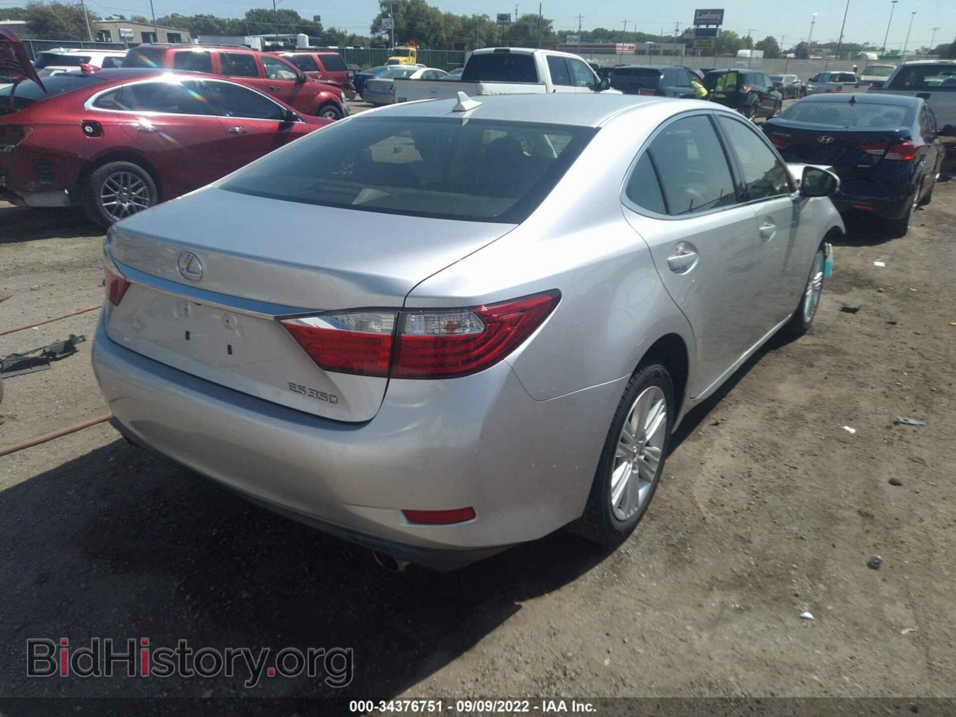 2014 LEXUS ES 350 - VIN: JTHBK1GG2E2151329 - Фото 4