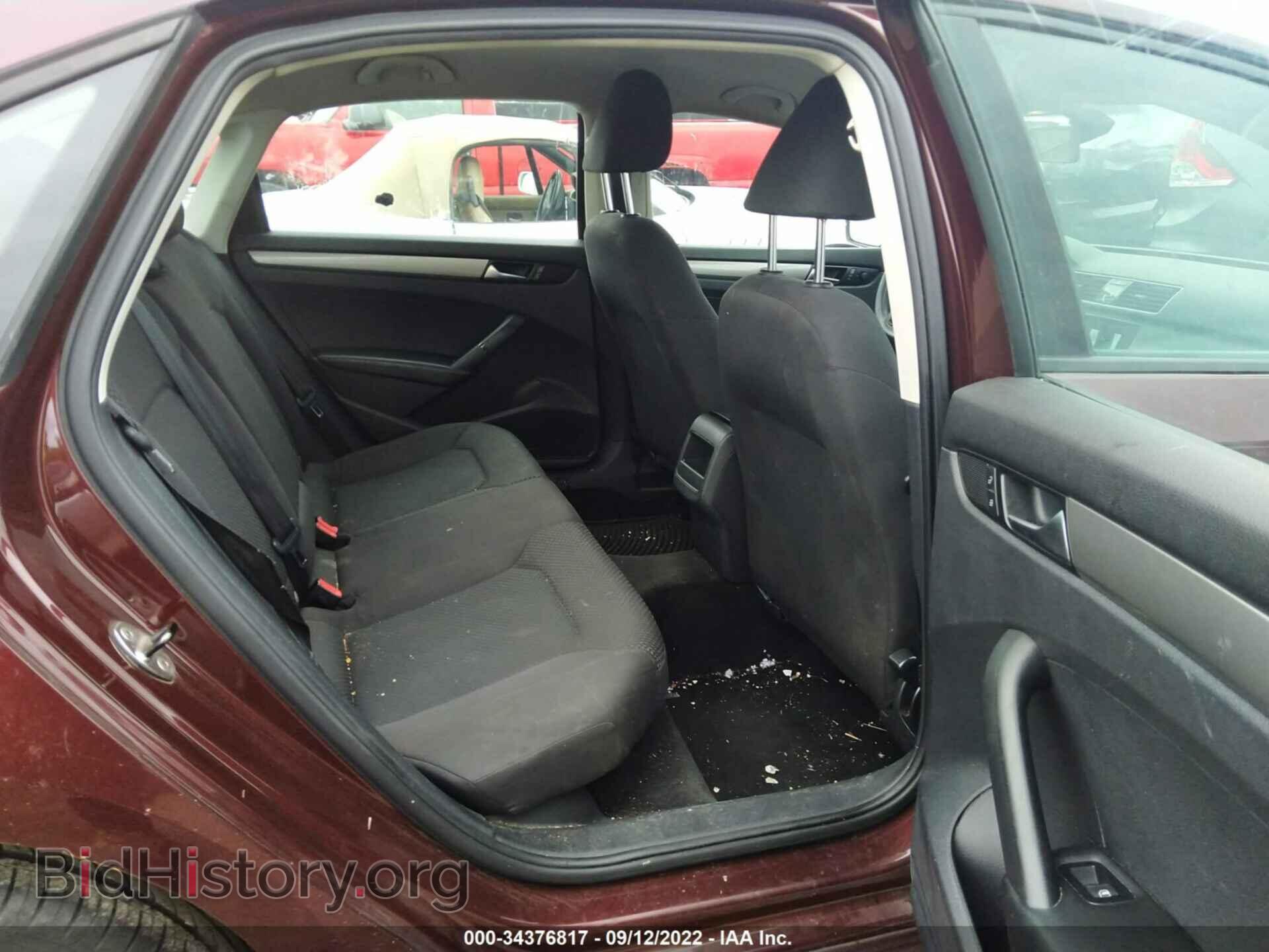 2013 VOLKSWAGEN PASSAT - VIN: 1VWAP7A32DC081389 - Фото 8
